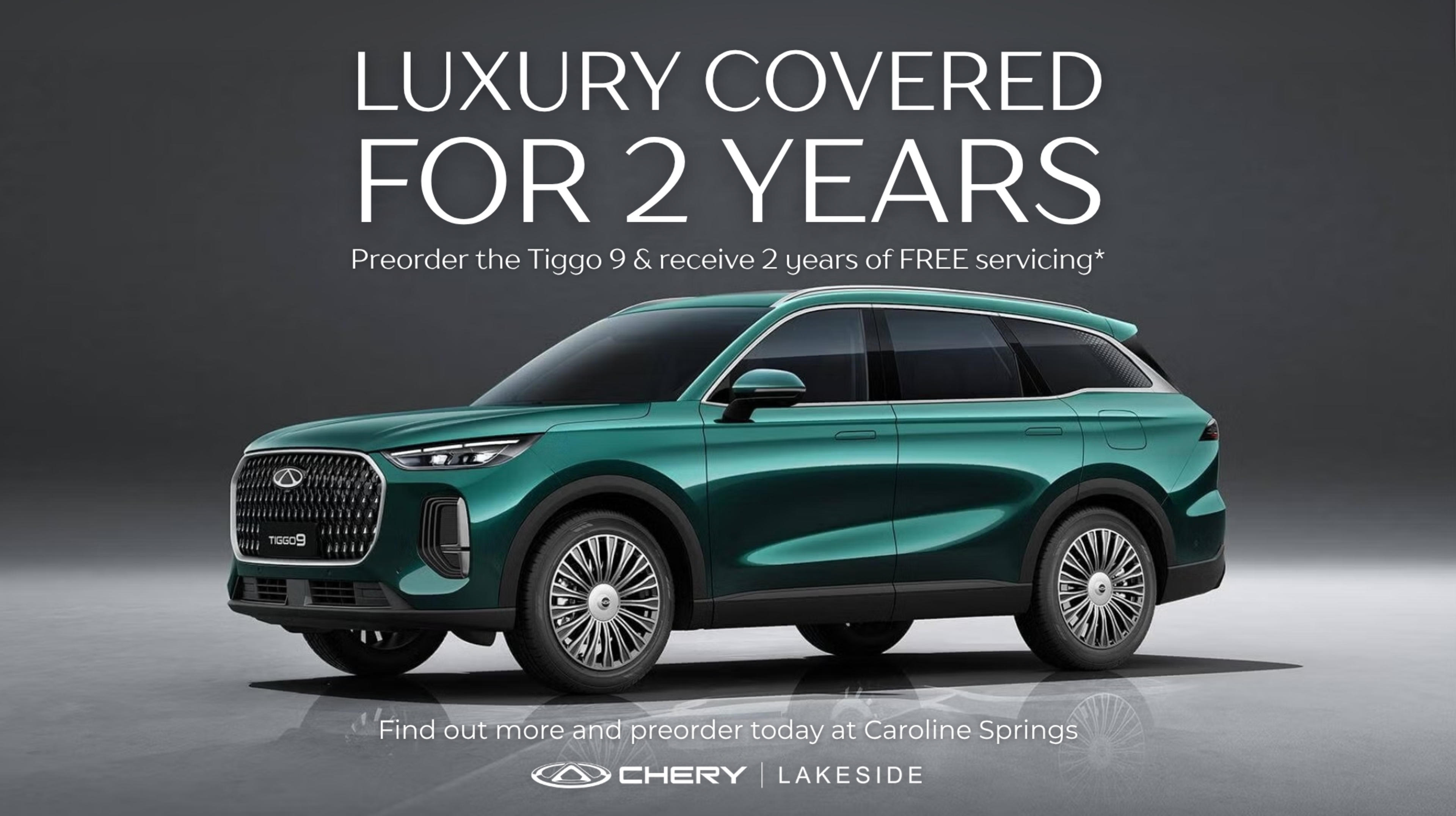 Luxury Covered for 2 years