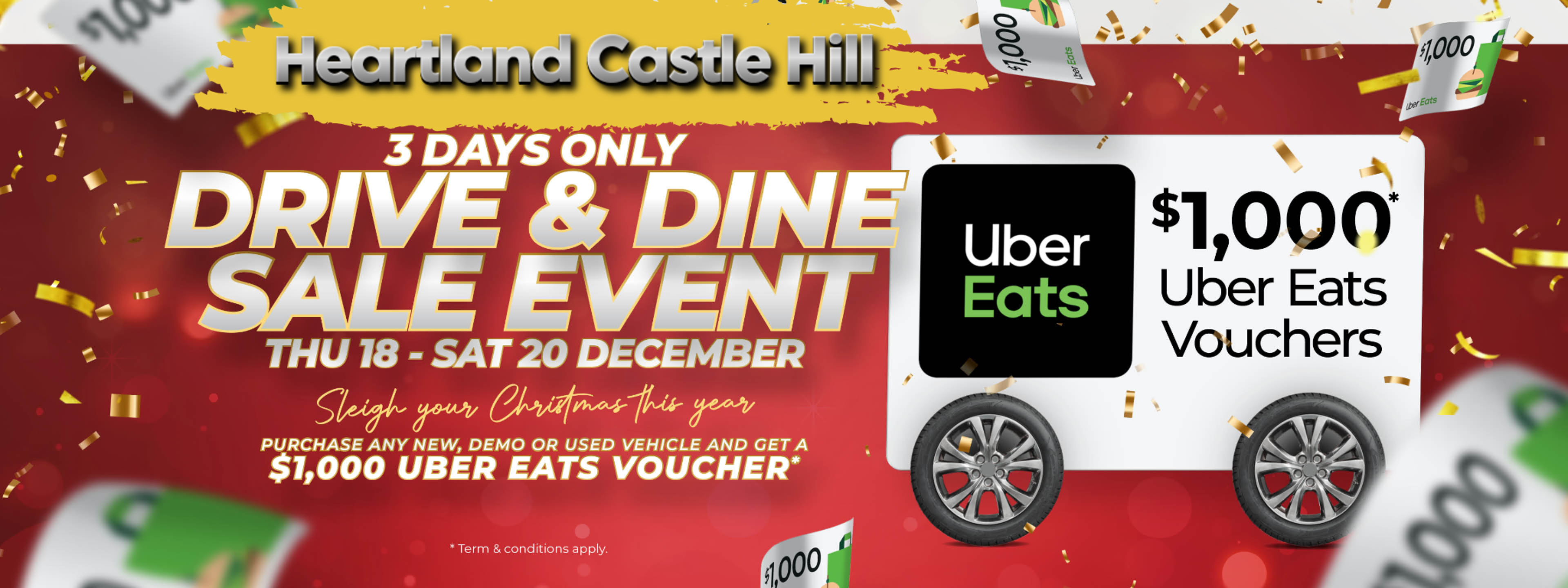 Drive & Dine Sale Heartland Castle Hill 