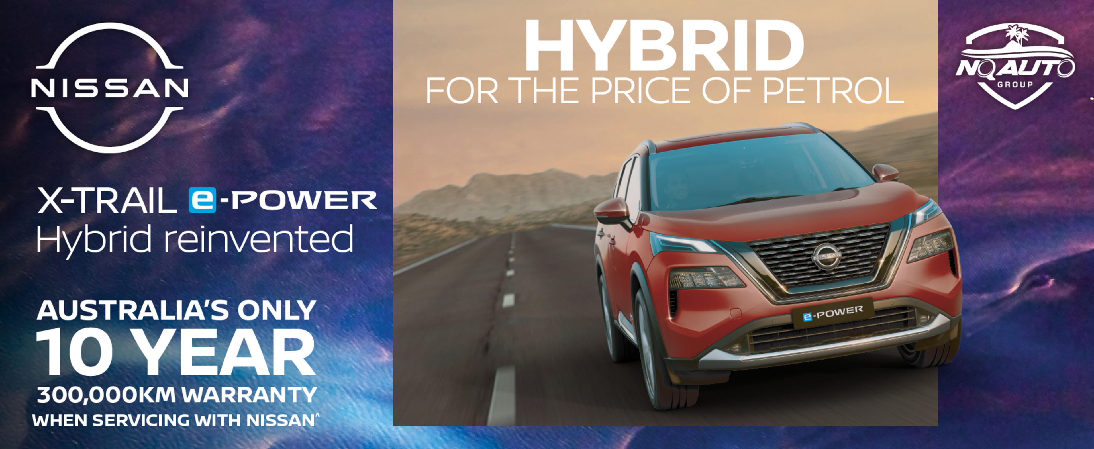 X-Trail e-Power HYBRID for the same price of Petrol