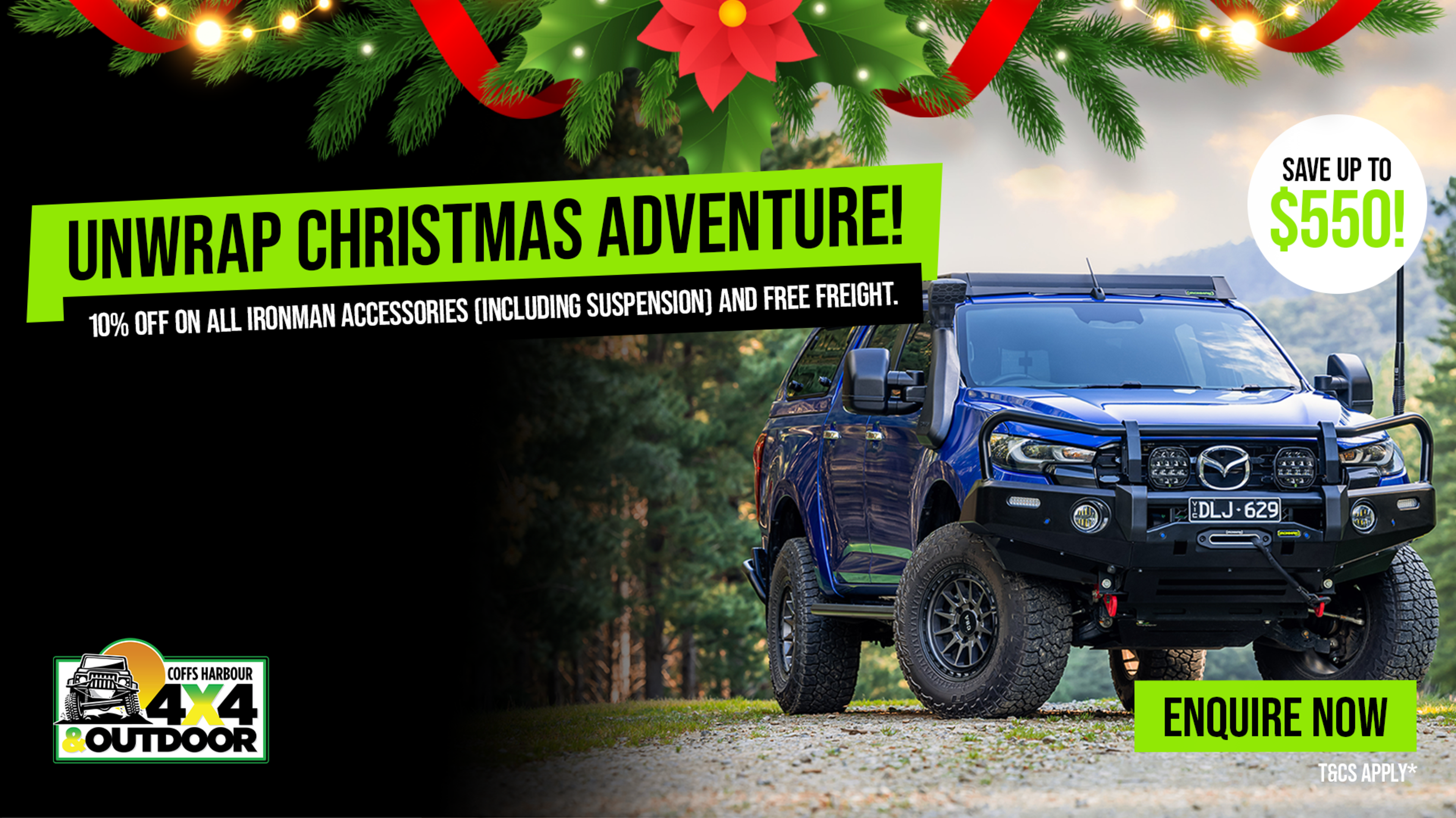 10% off all Ironman accessories