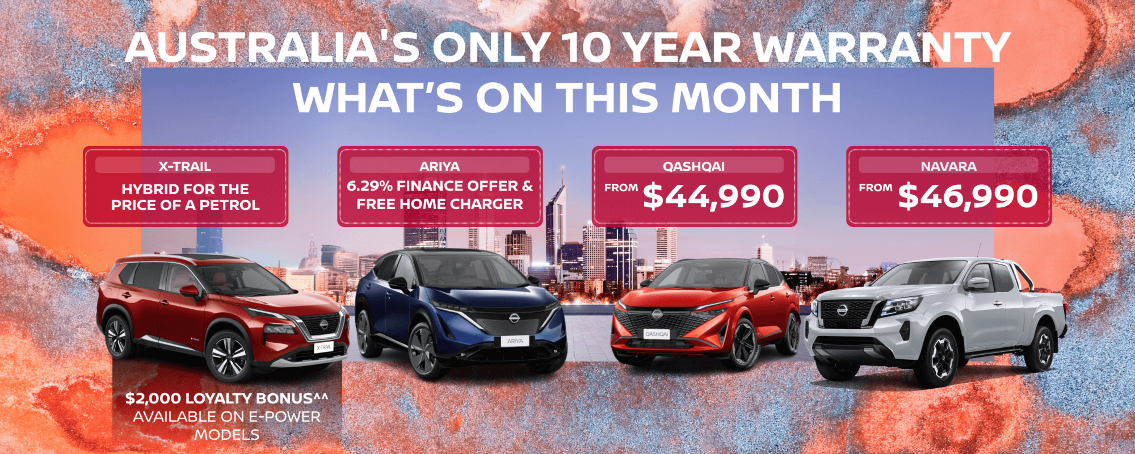 Warranty Offers - October
