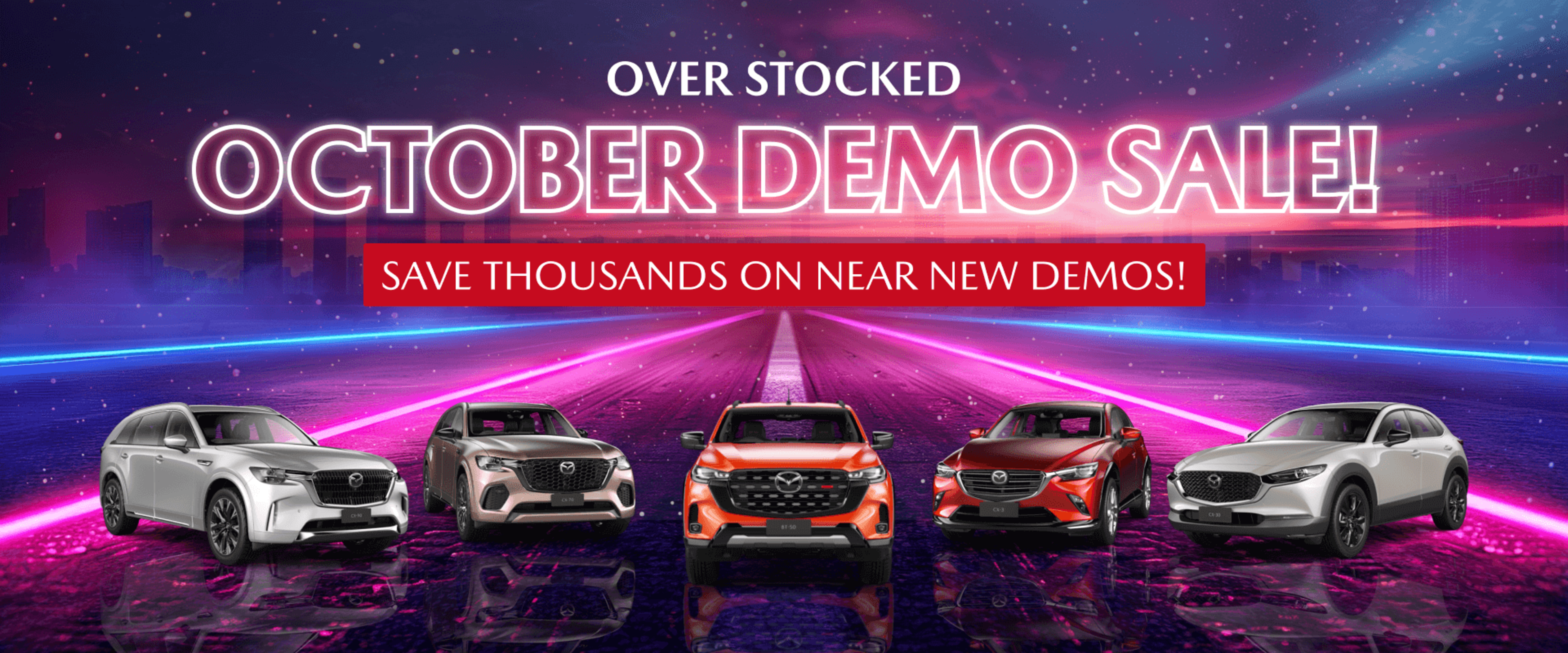 October Demo Sale