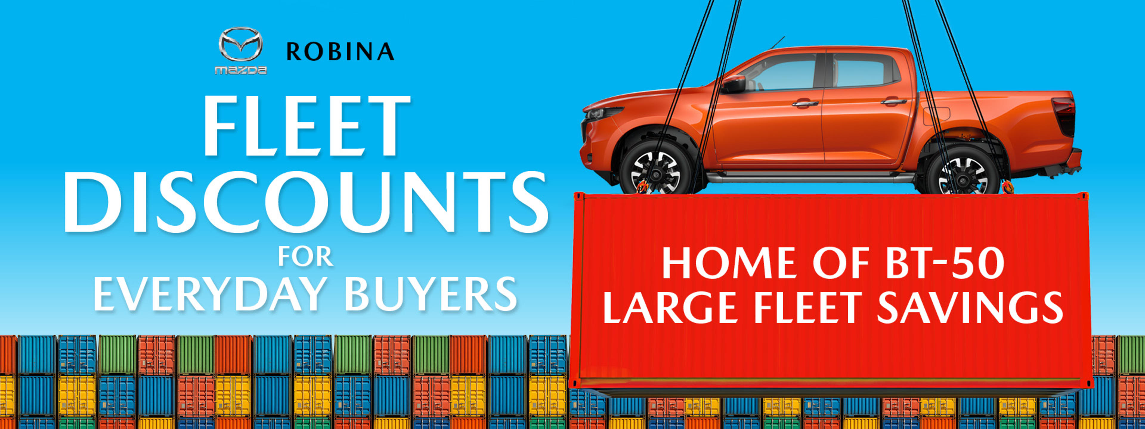 BT-50 Large Fleet Discounts 