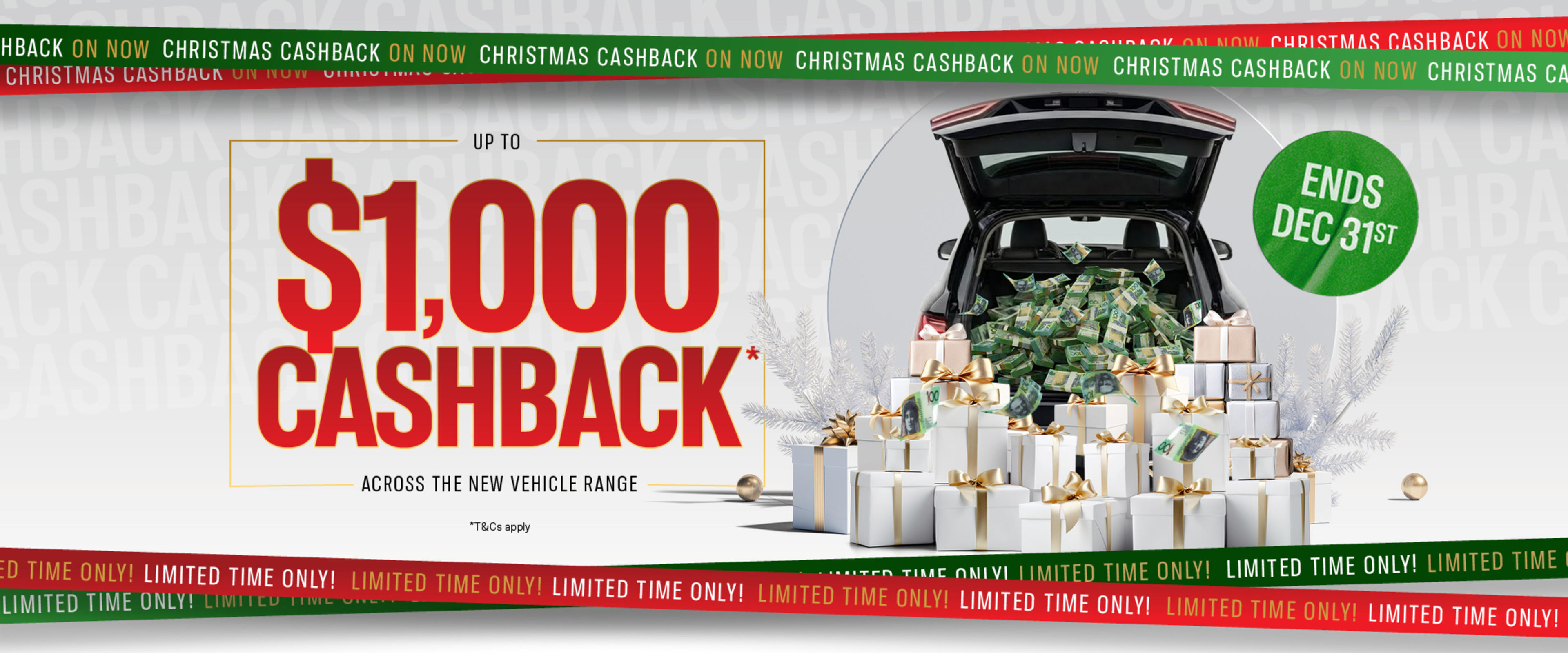 Penfold Suzuki Christmas Cashback