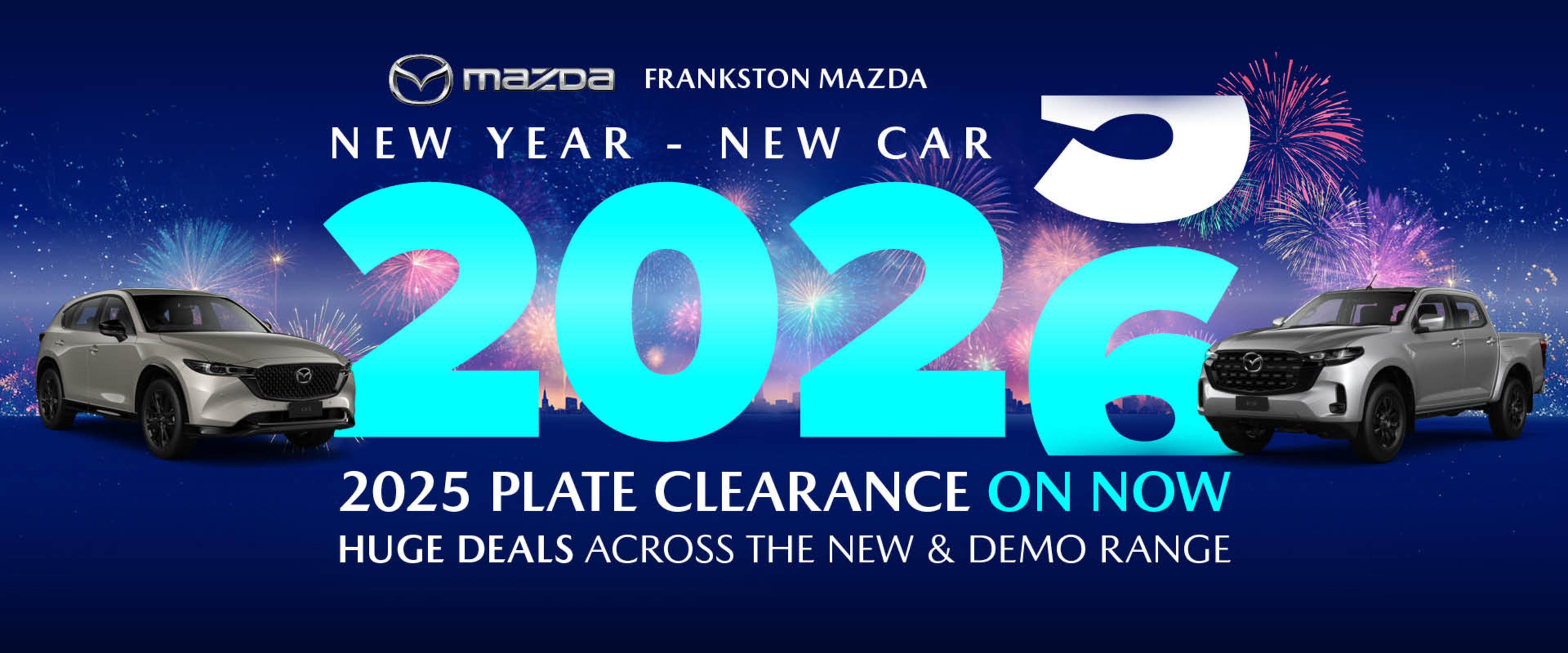 Frankston Mazda's New Year 2026 Clearance