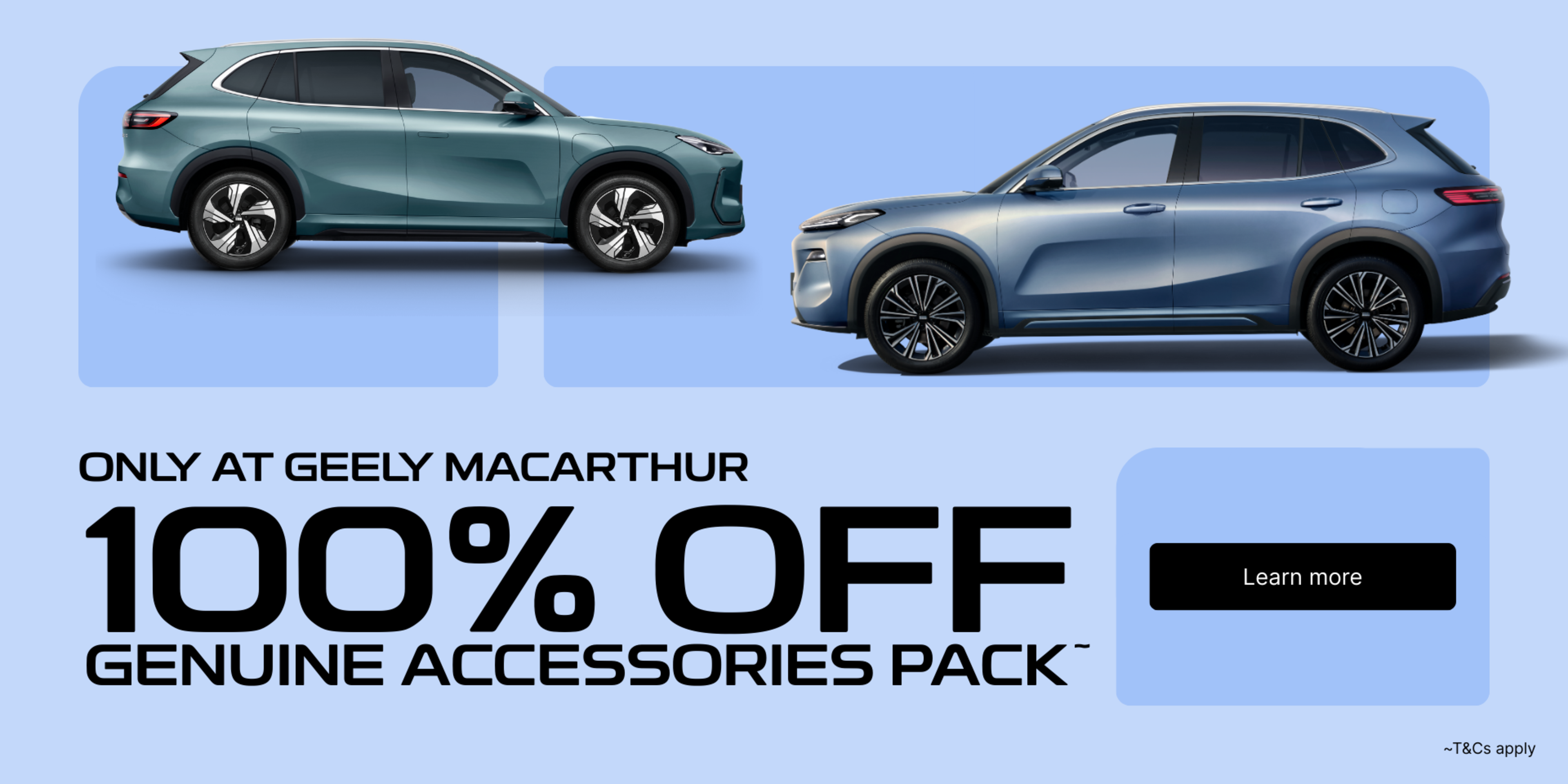100% OFF Accessories Pack*