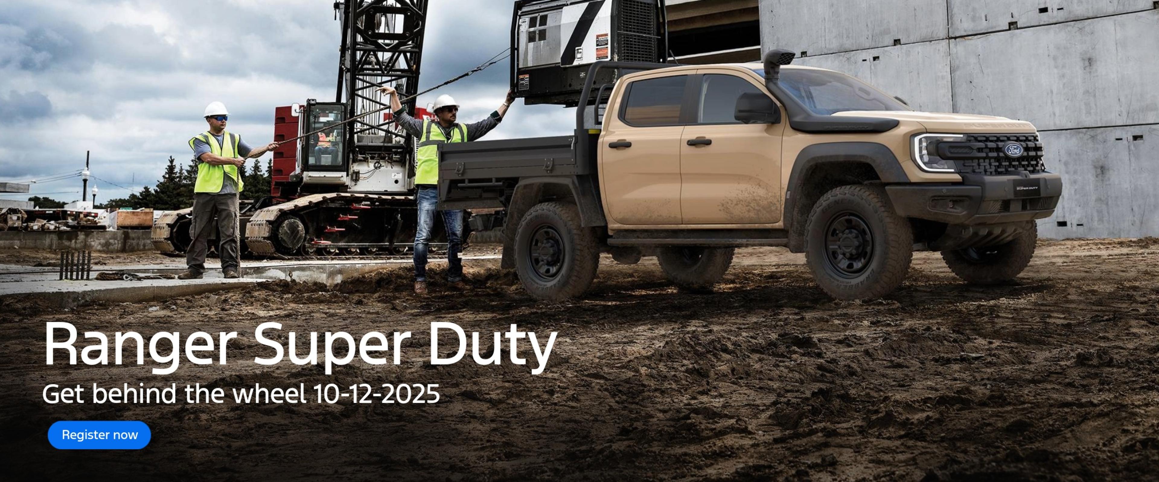 Ford Ranger Super Duty Launch Event