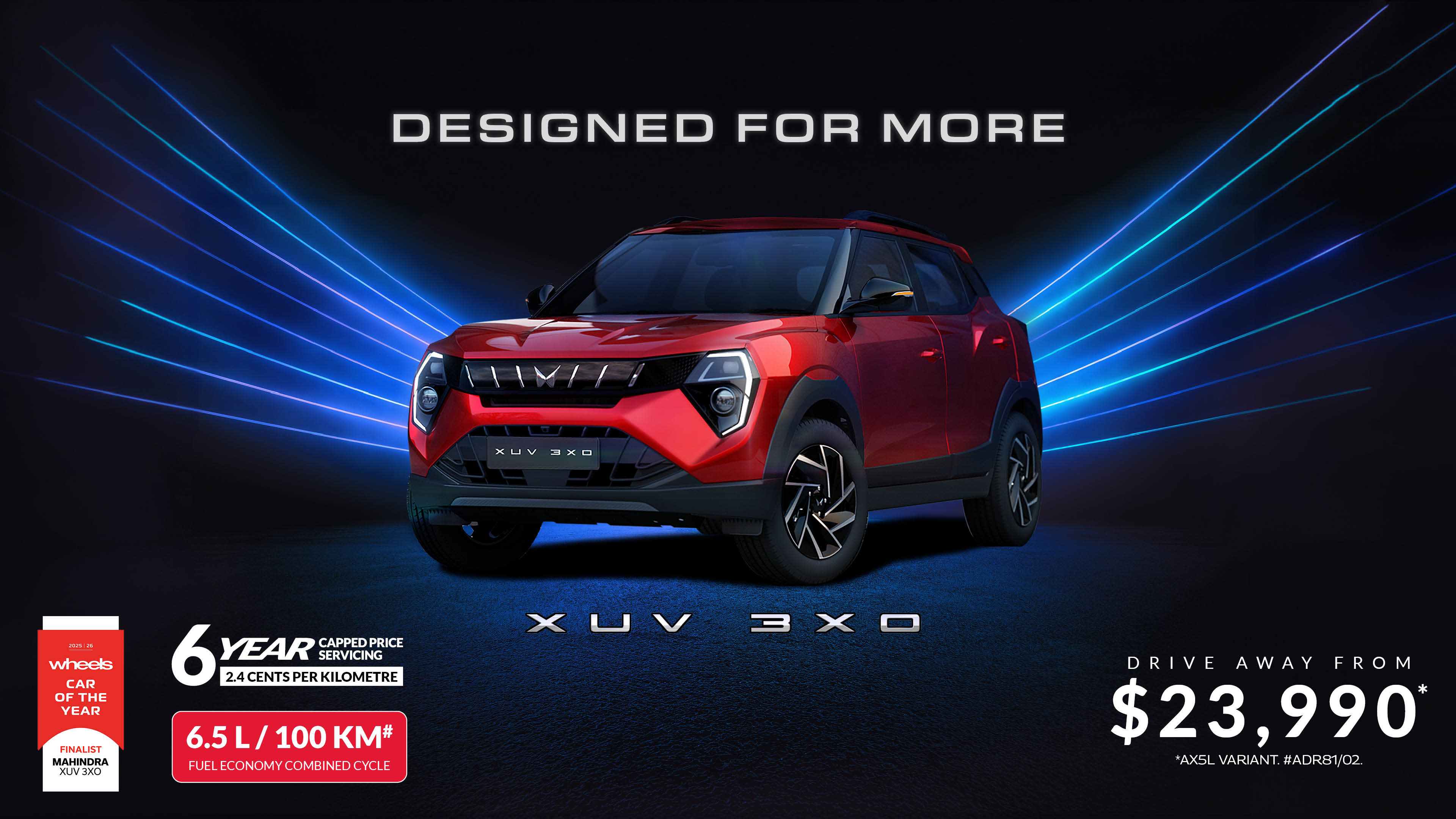 XUV3XO Tango Red