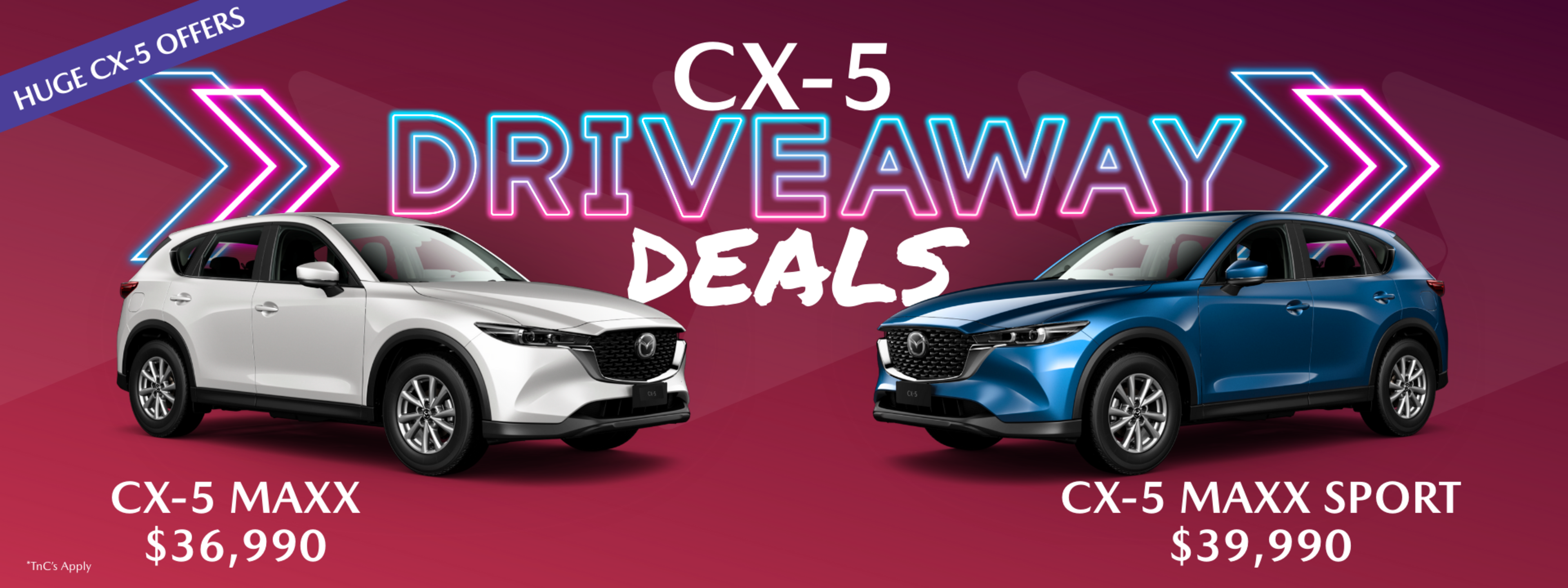 CX-5 Driveaway Deals
