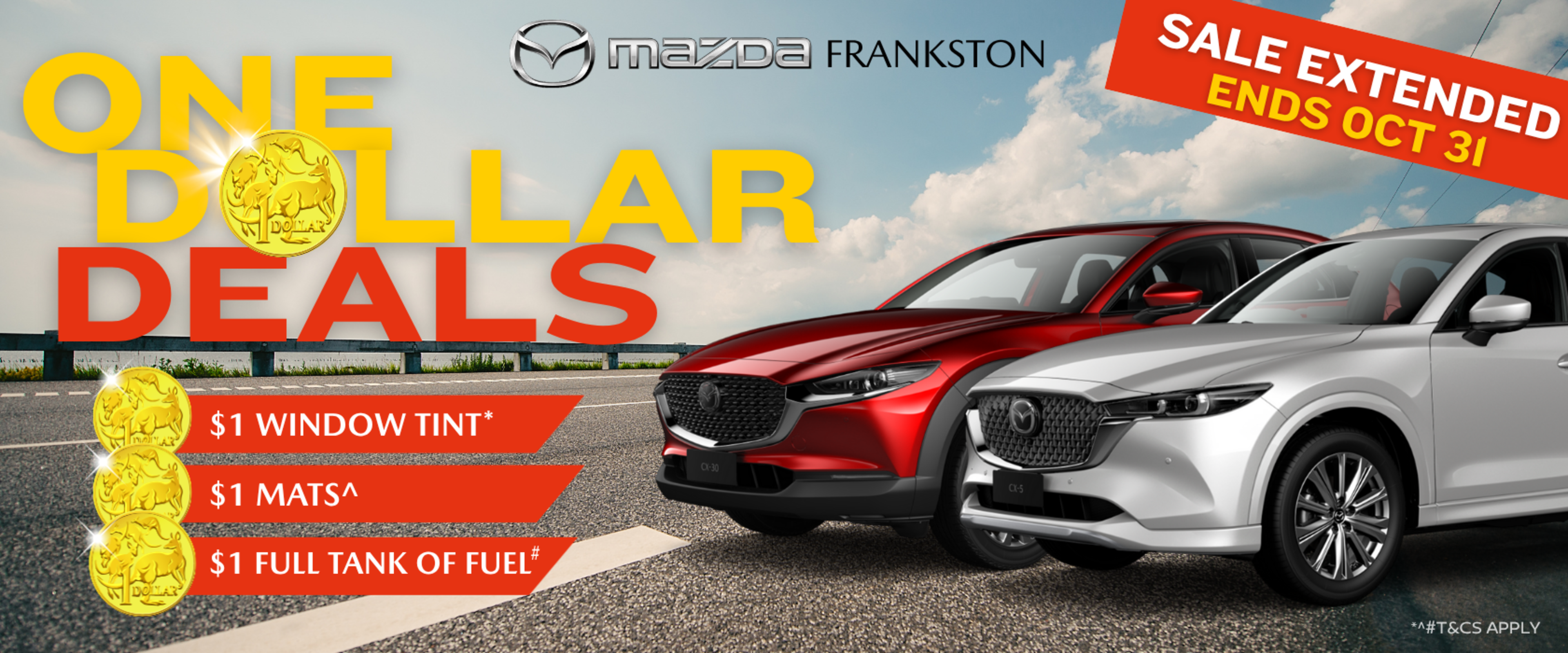 One Dollar Deals - Frankston Mazda 