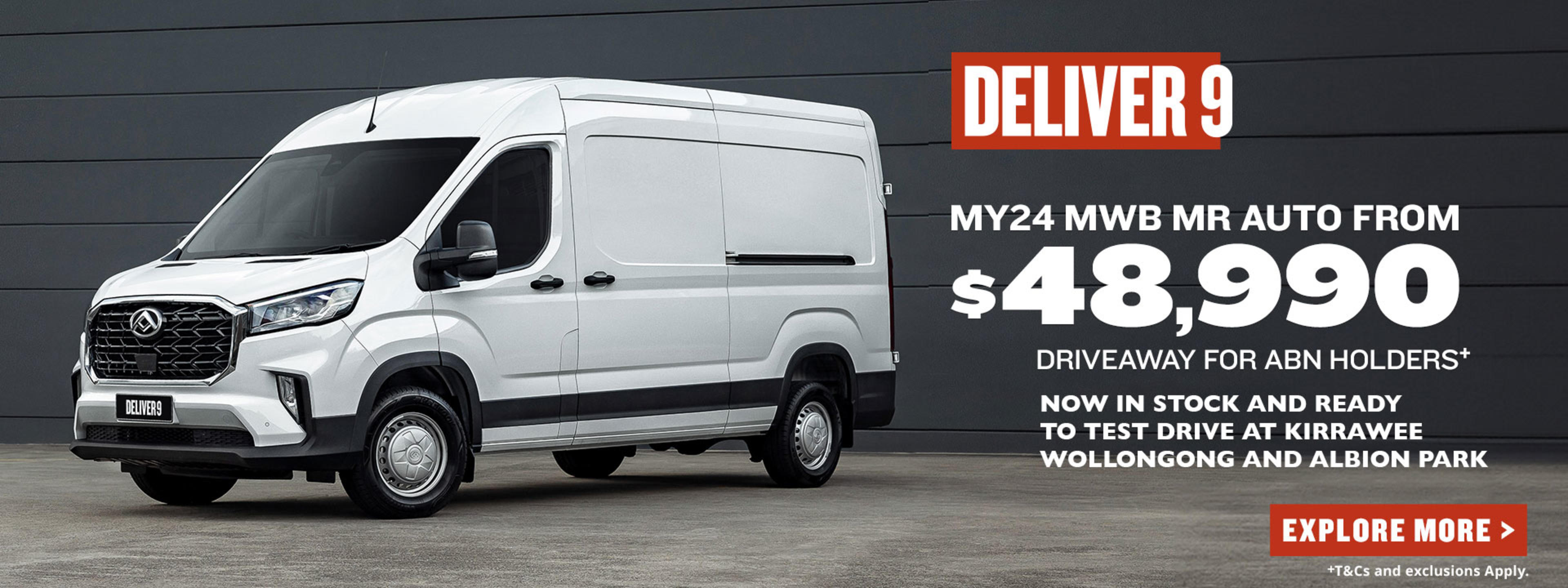 Deliver 9 Van