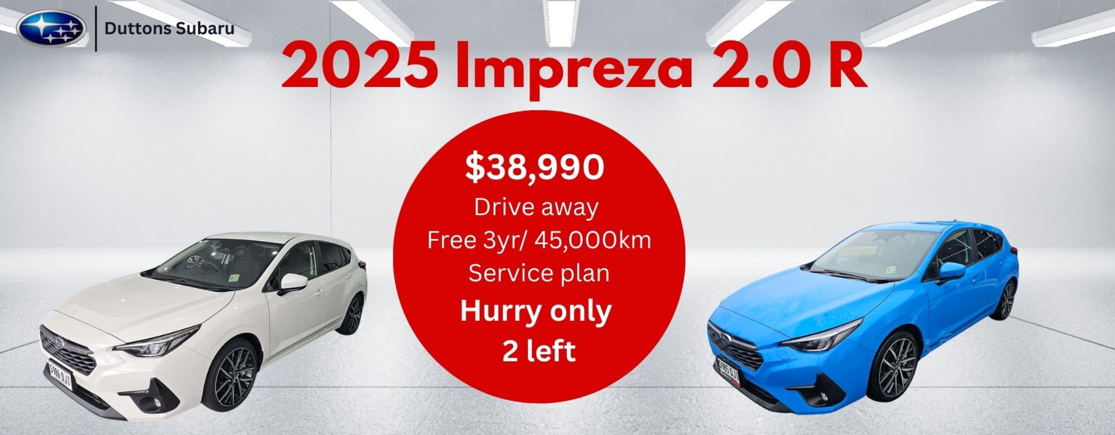 Impreza offer