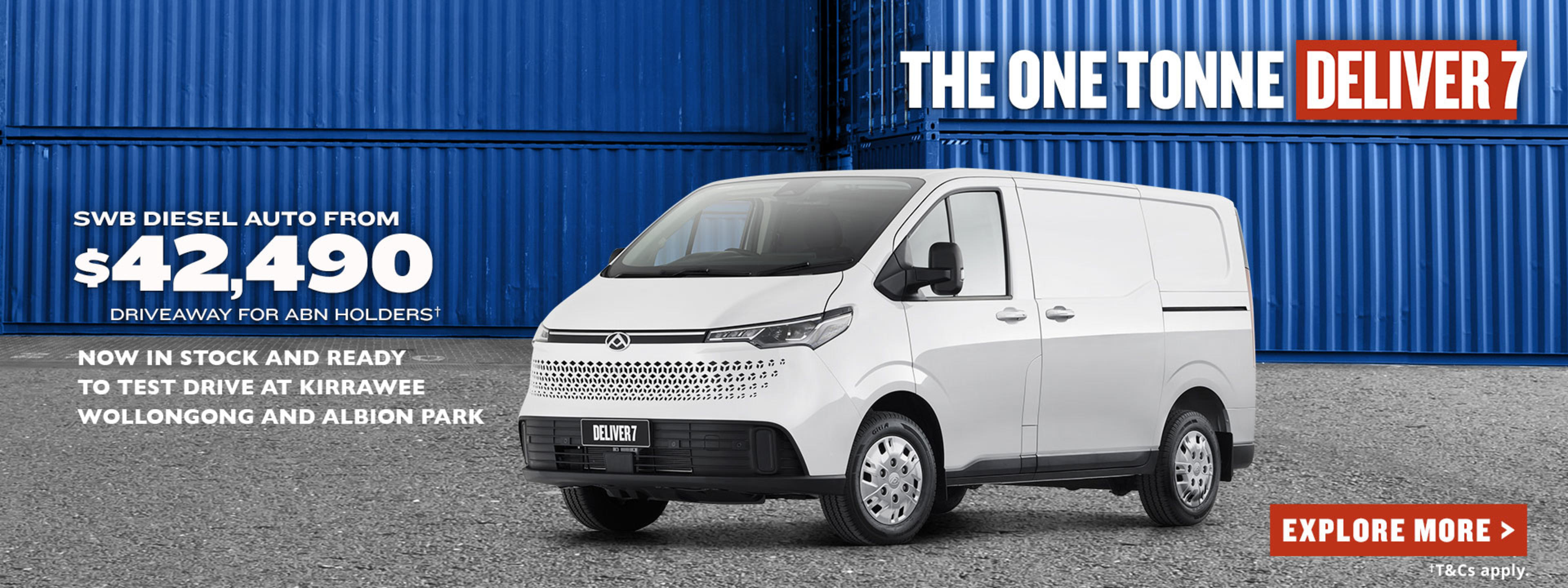 Deliver 7 Van