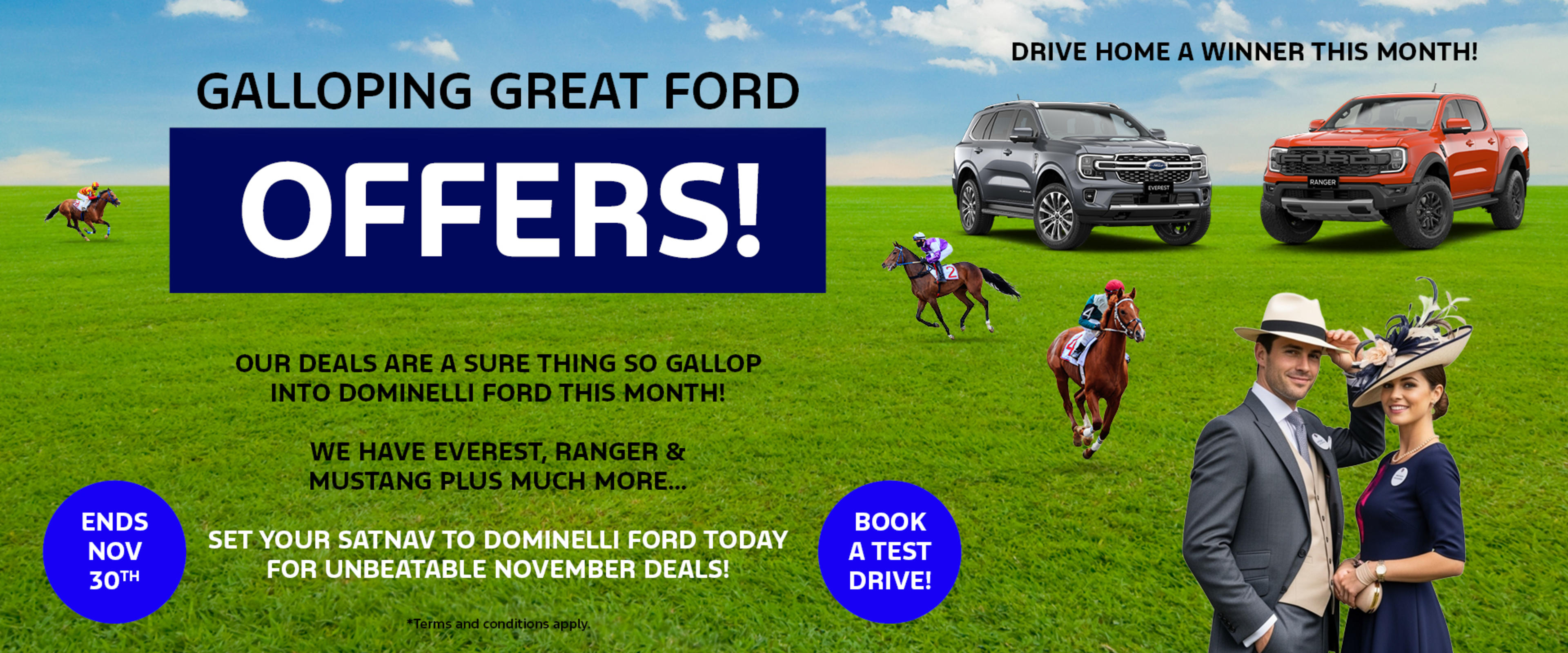 Galloping Great Offers Ford