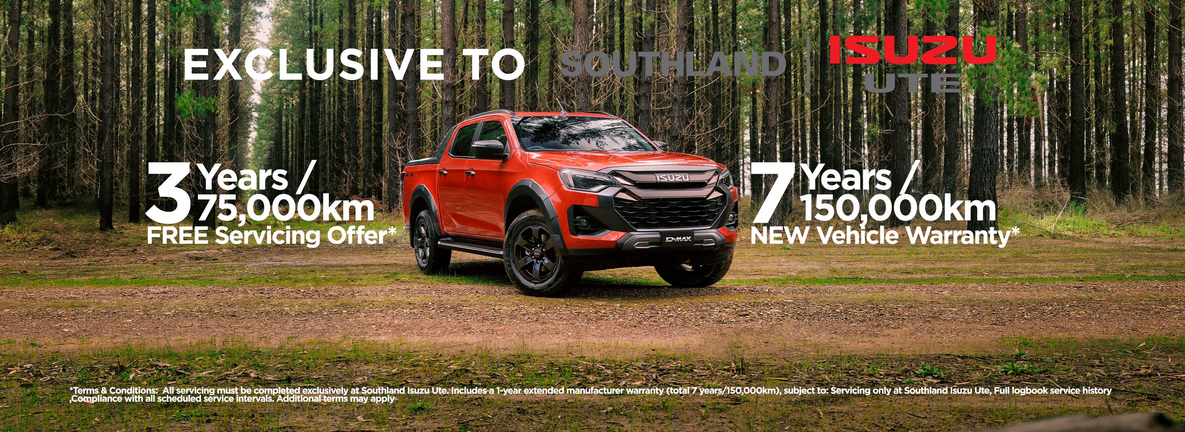 3YRS Free Servicing and 7YRS New Car Warranty FEB Offer