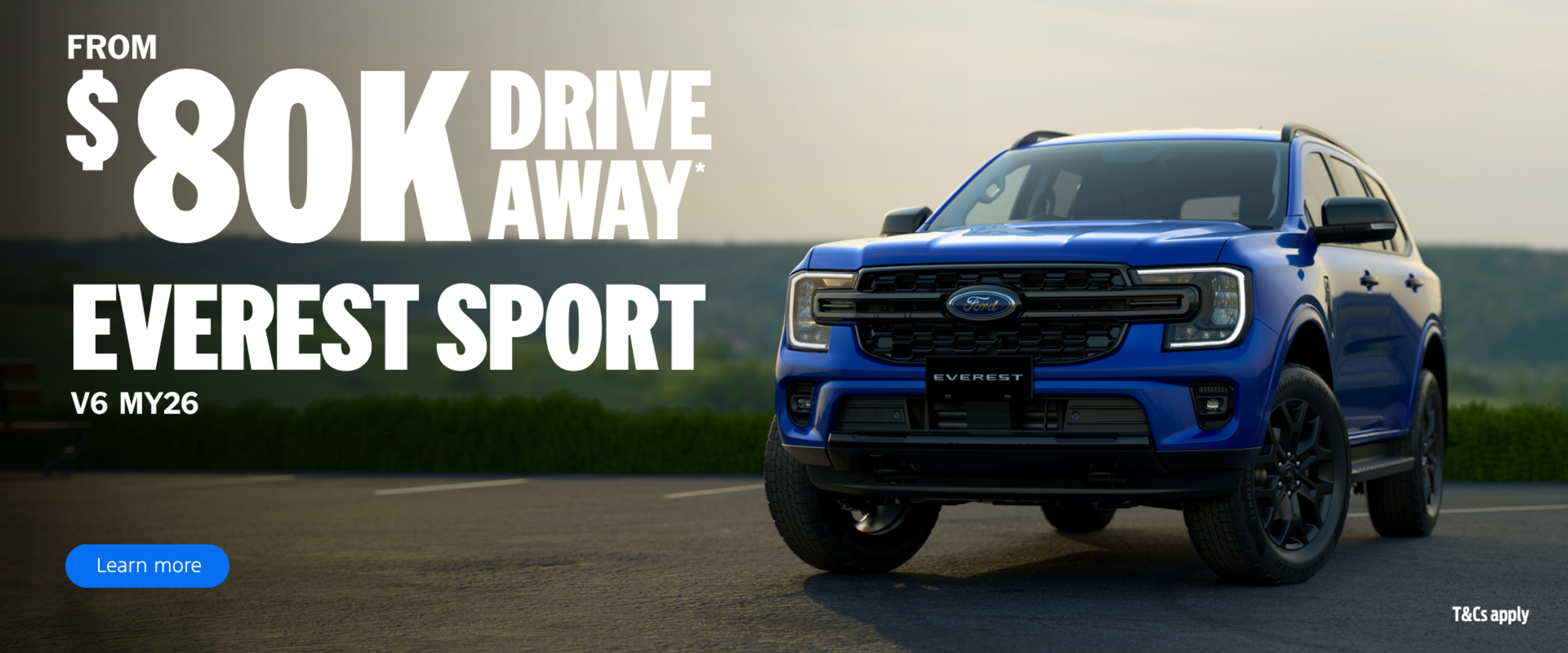 Everest Sport Driveaway Deal