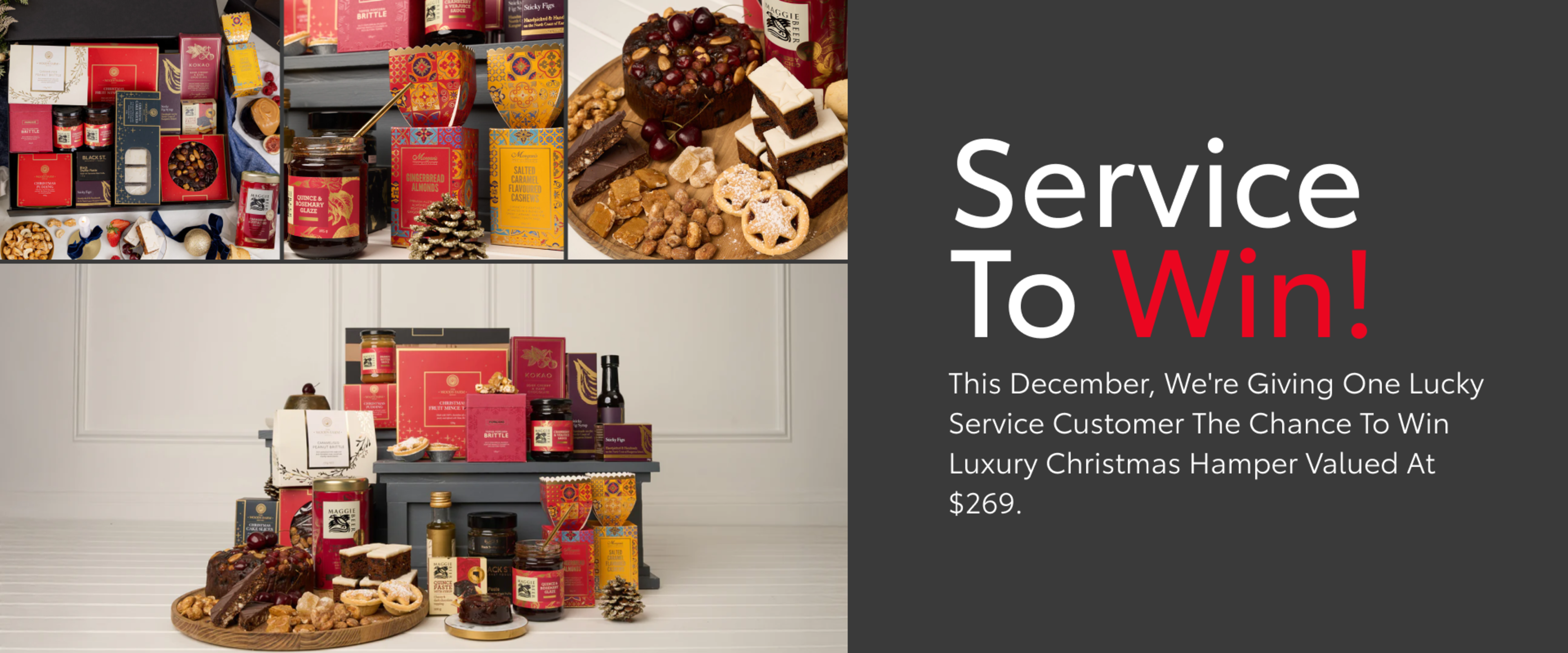 Christmas Service Giveaway Promotion