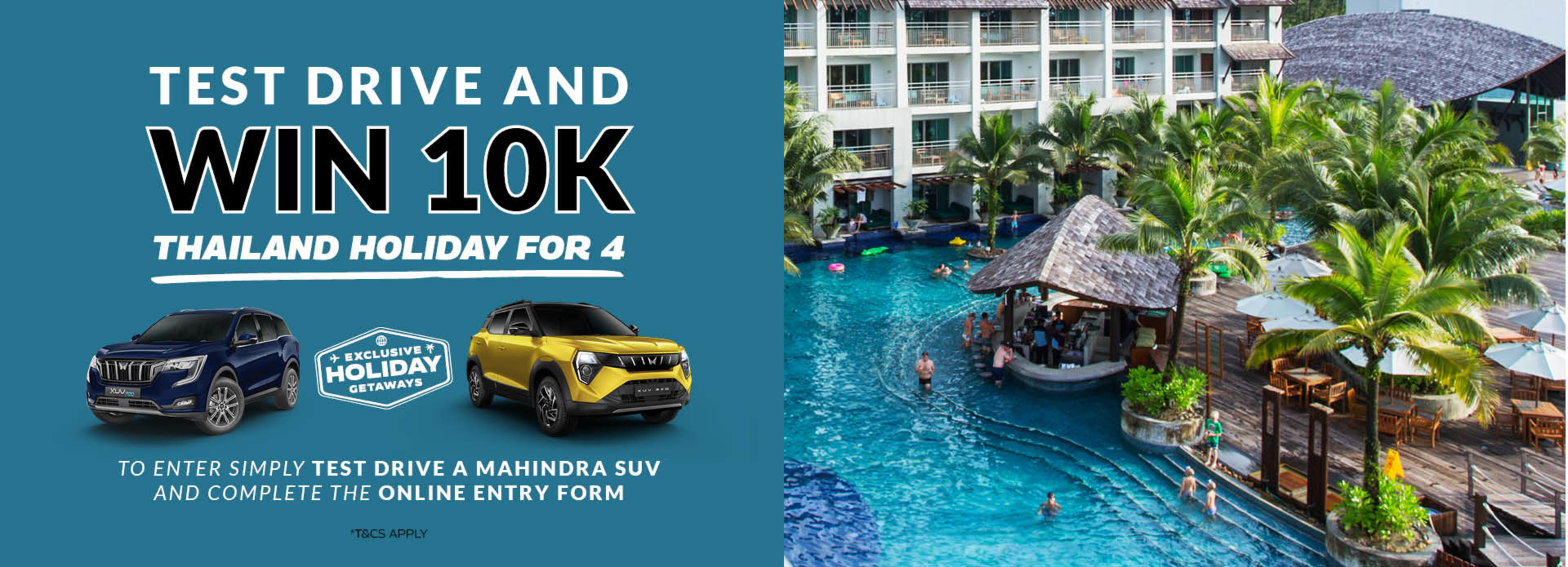 Test Drive & Win Getaway
