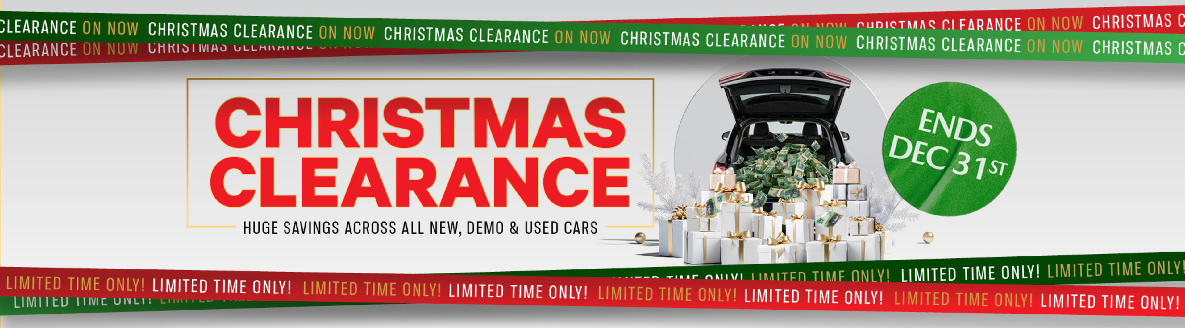Penfold Motors Christmas Clearance