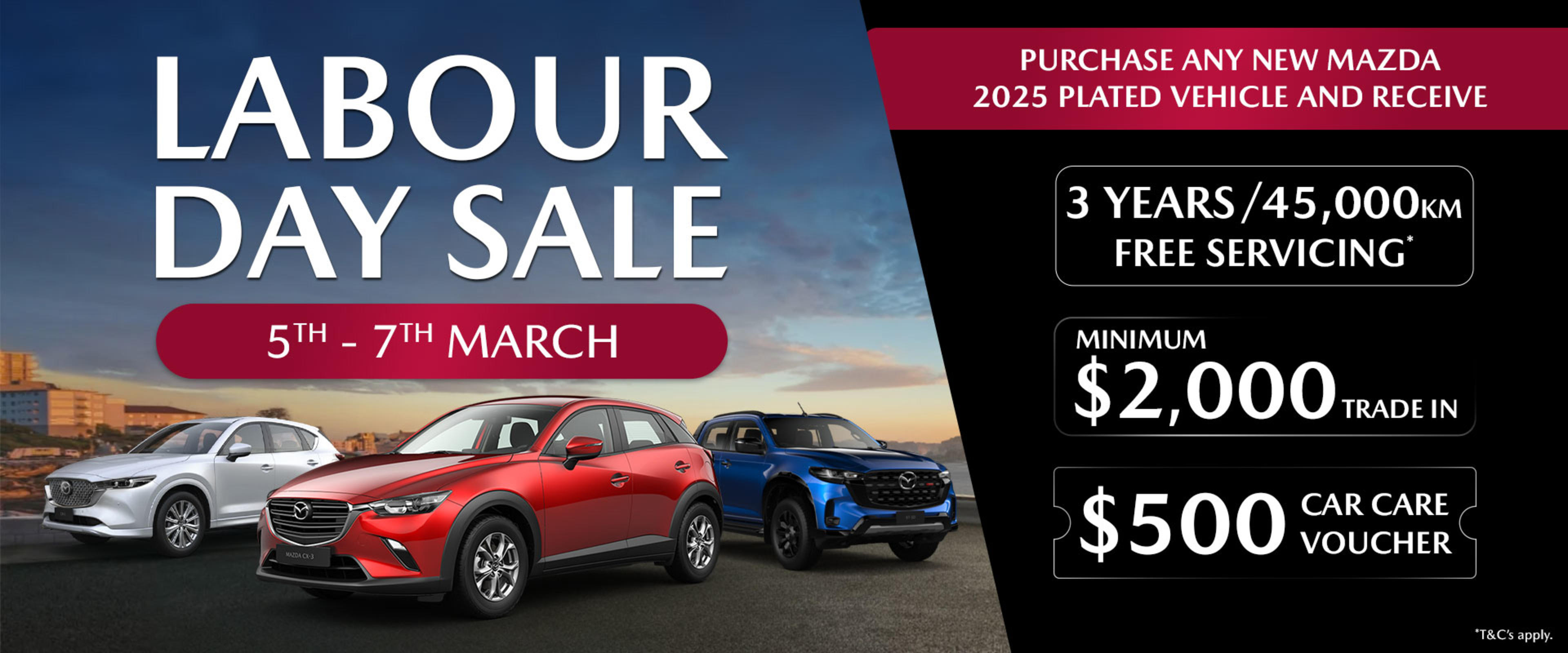 Labour Day Promotion