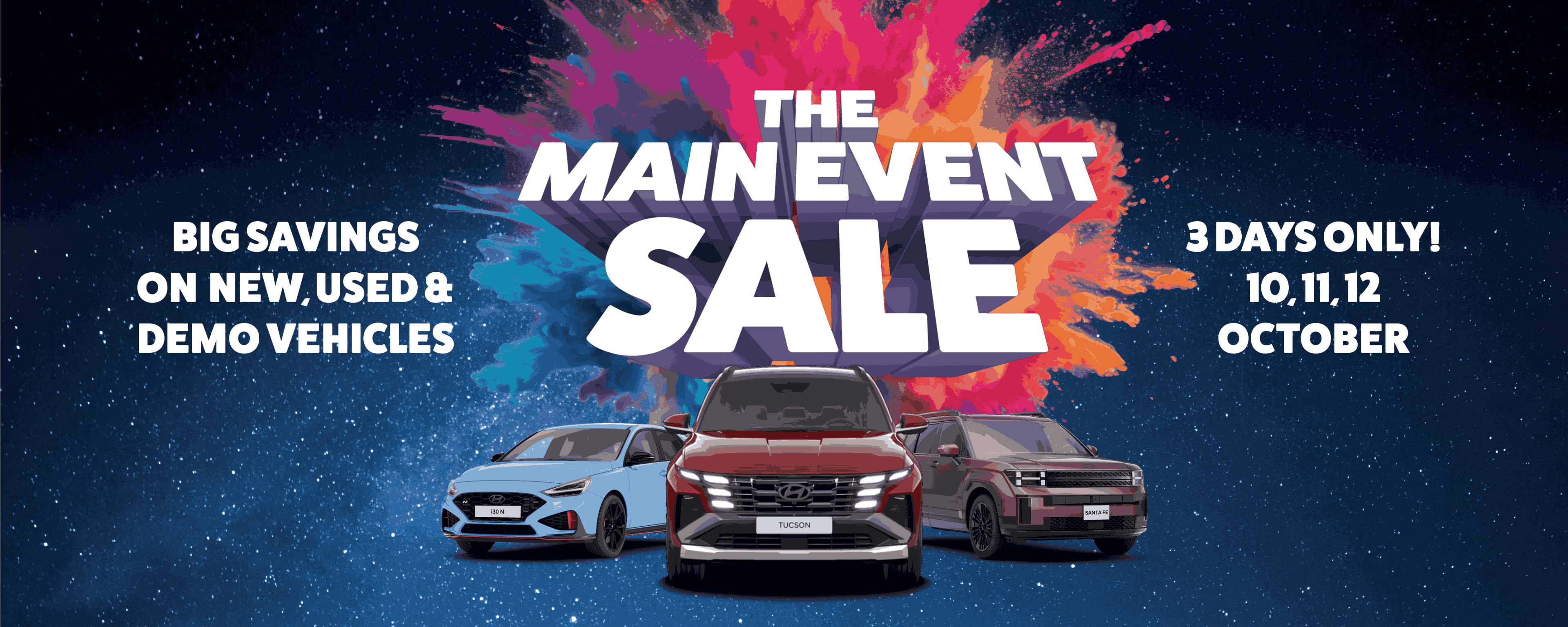 Main Event Sale!
