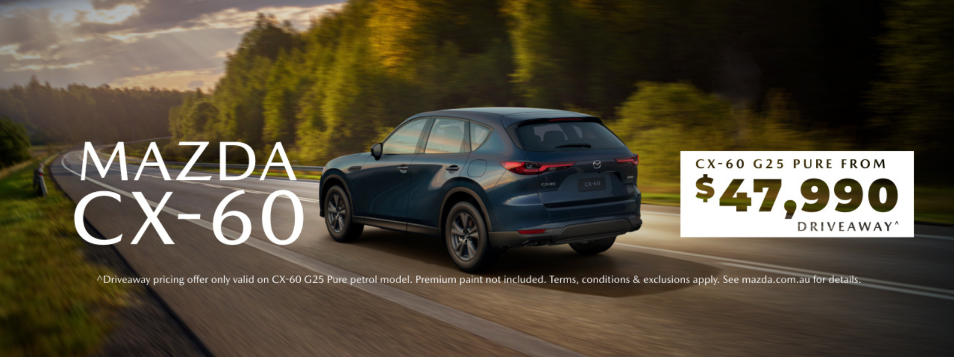 Cx-60 Price point