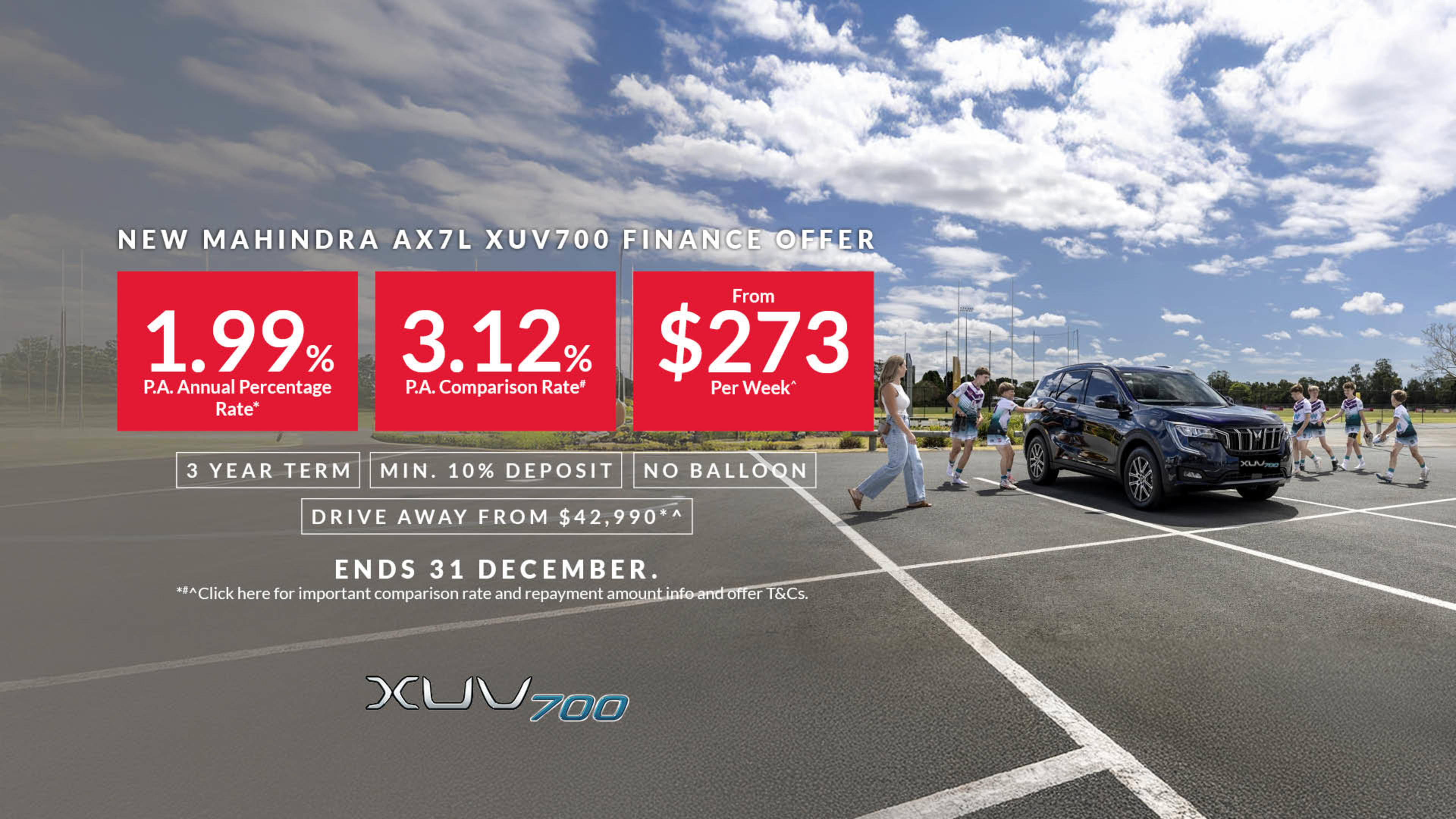 XUV700 Finance Offer