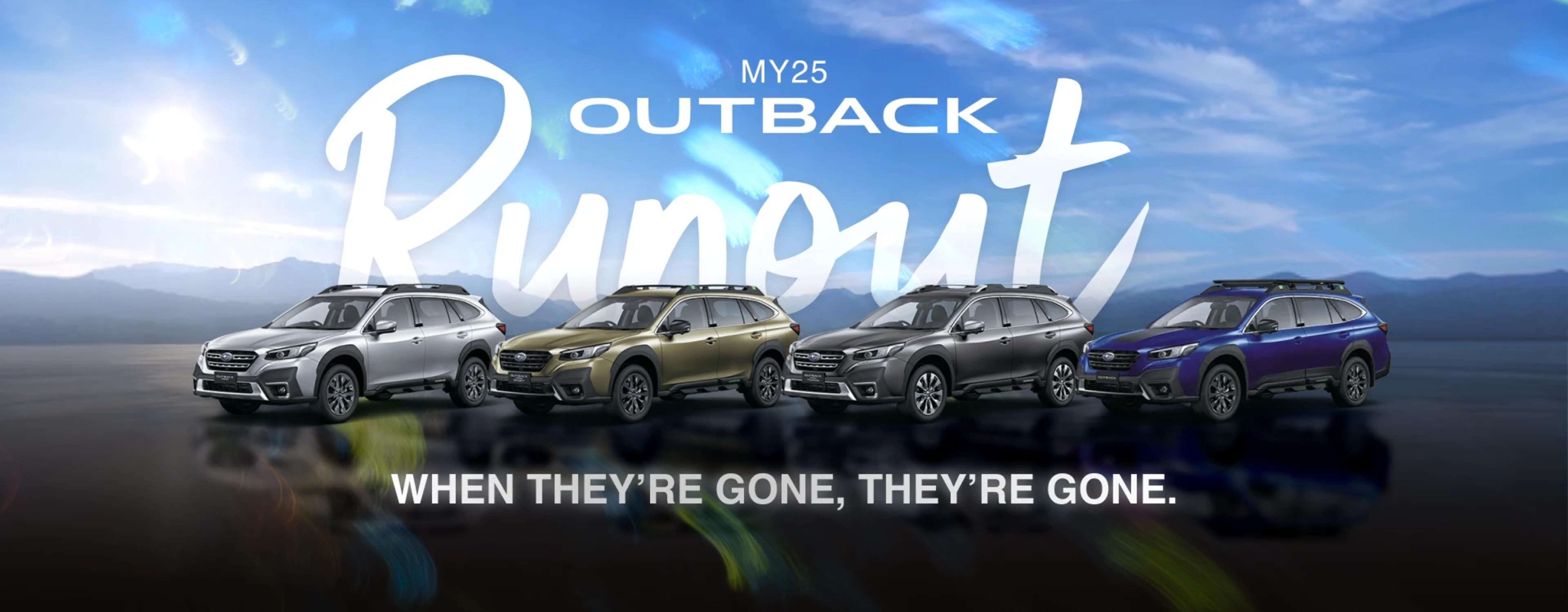 Outback Runout MY25