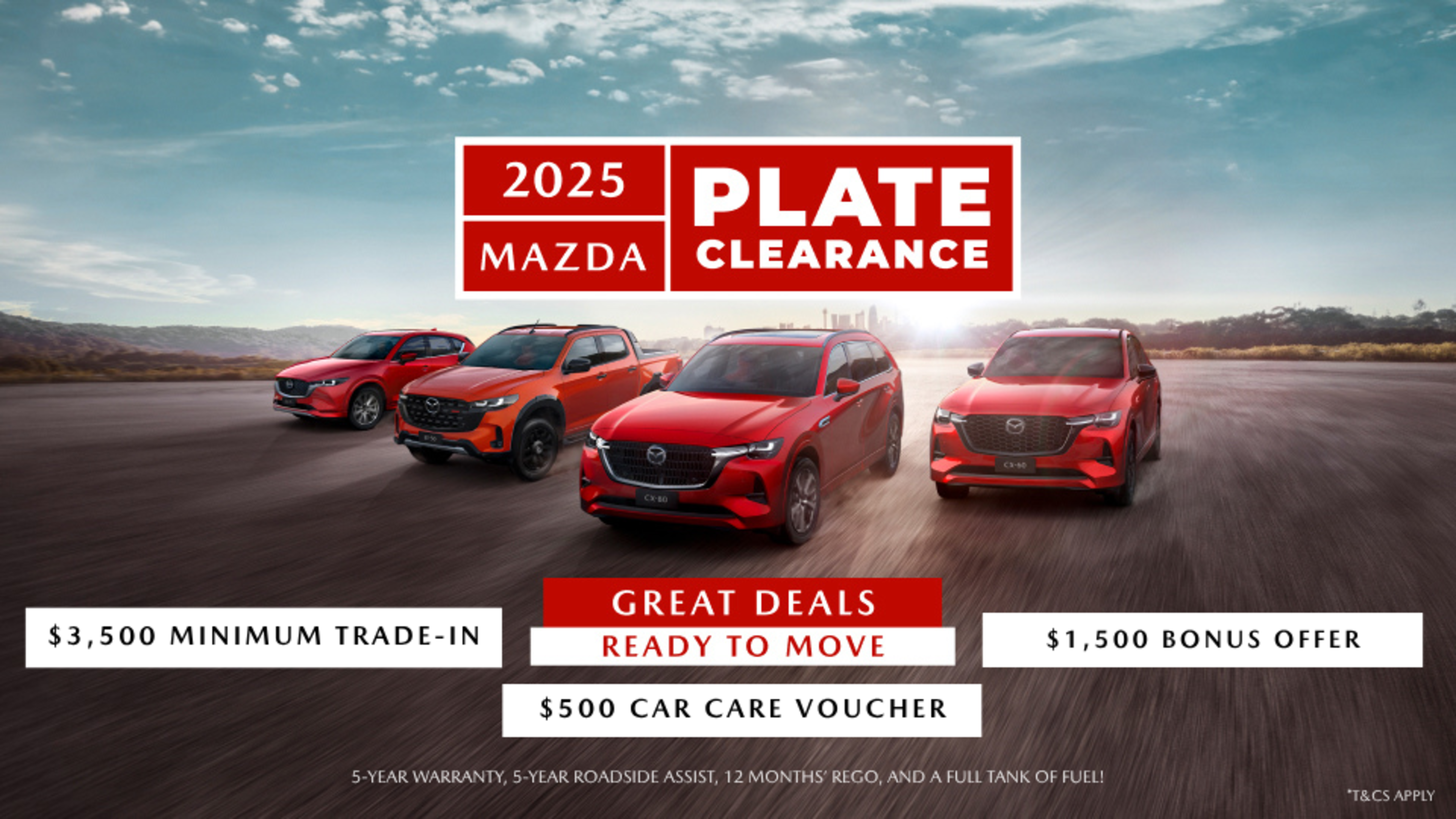 2025 Plate Clearance