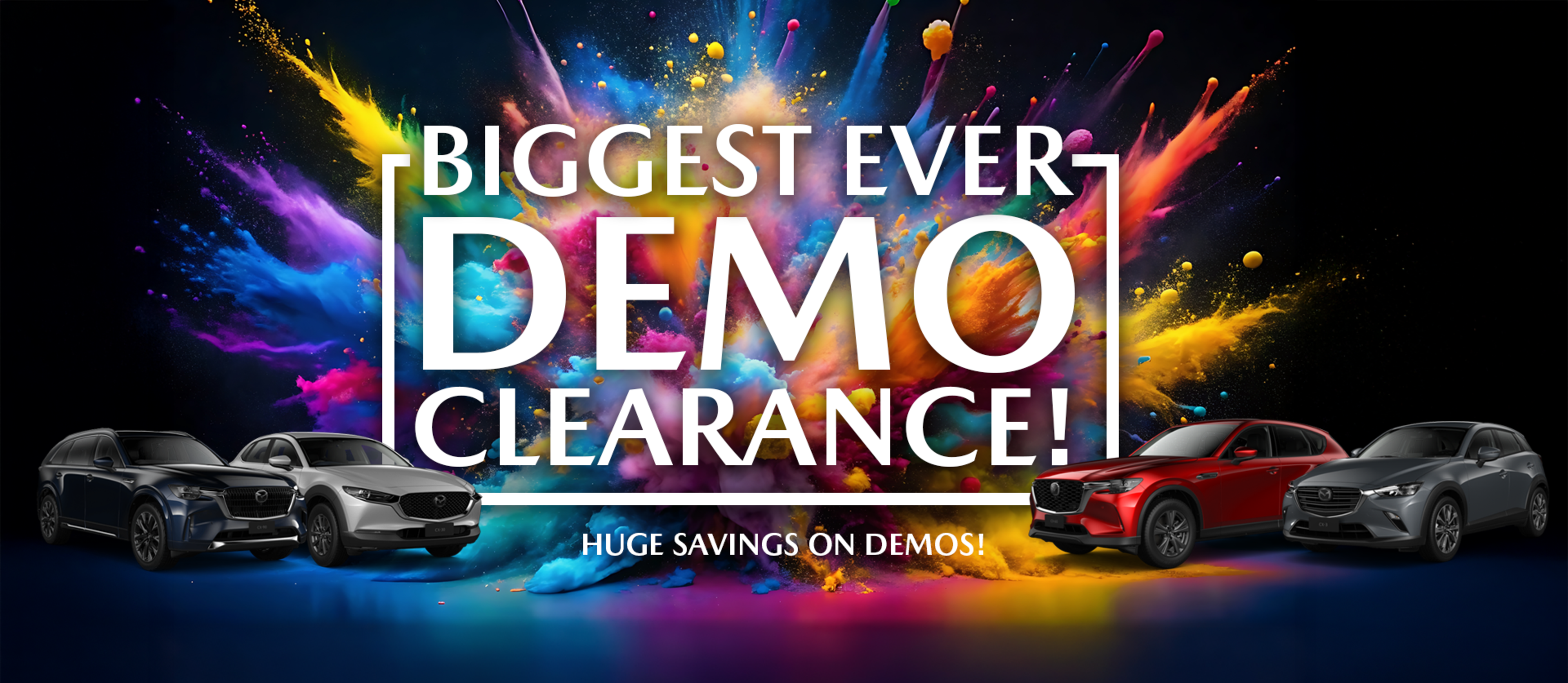 Ryde Mazda Biggest Ever Demo Clearance