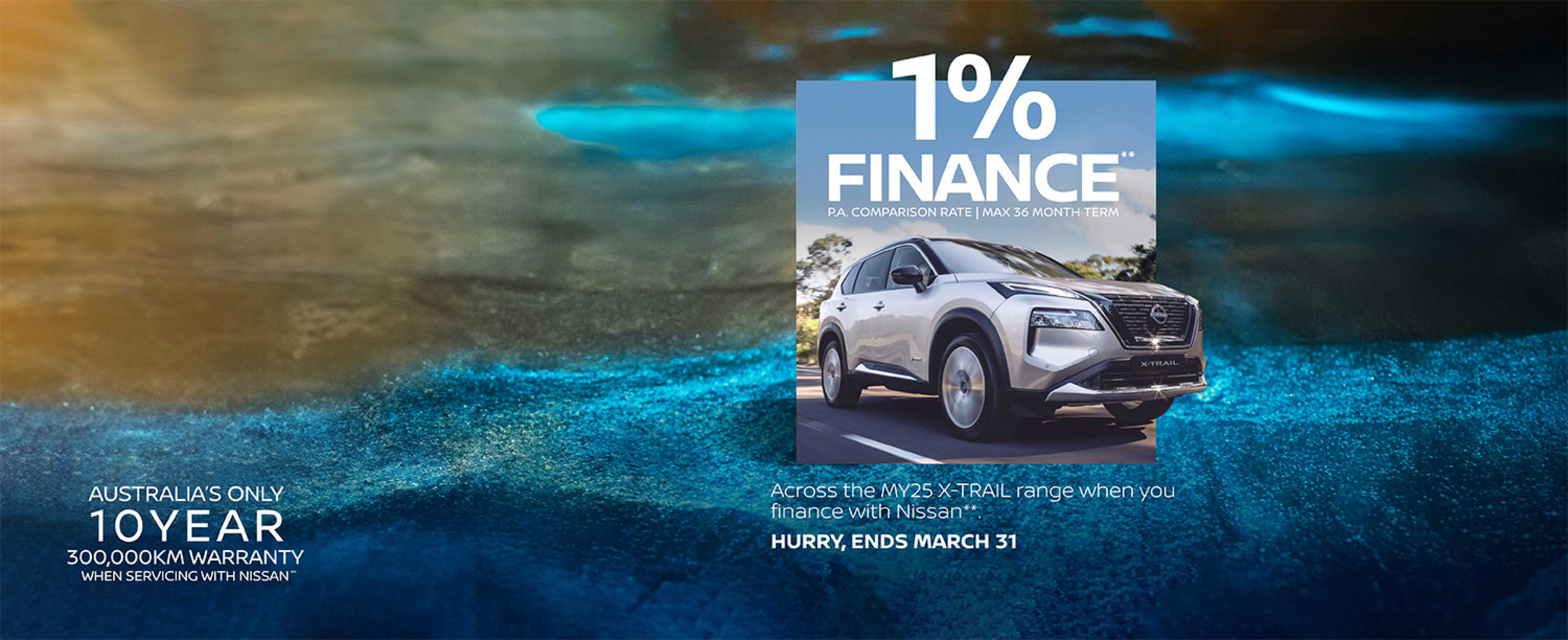 Nissan 1% Finance