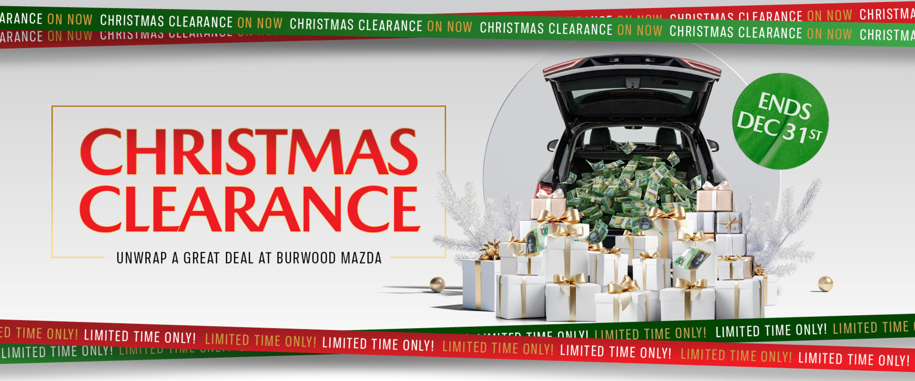 Burwood Mazda Christmas Clearance