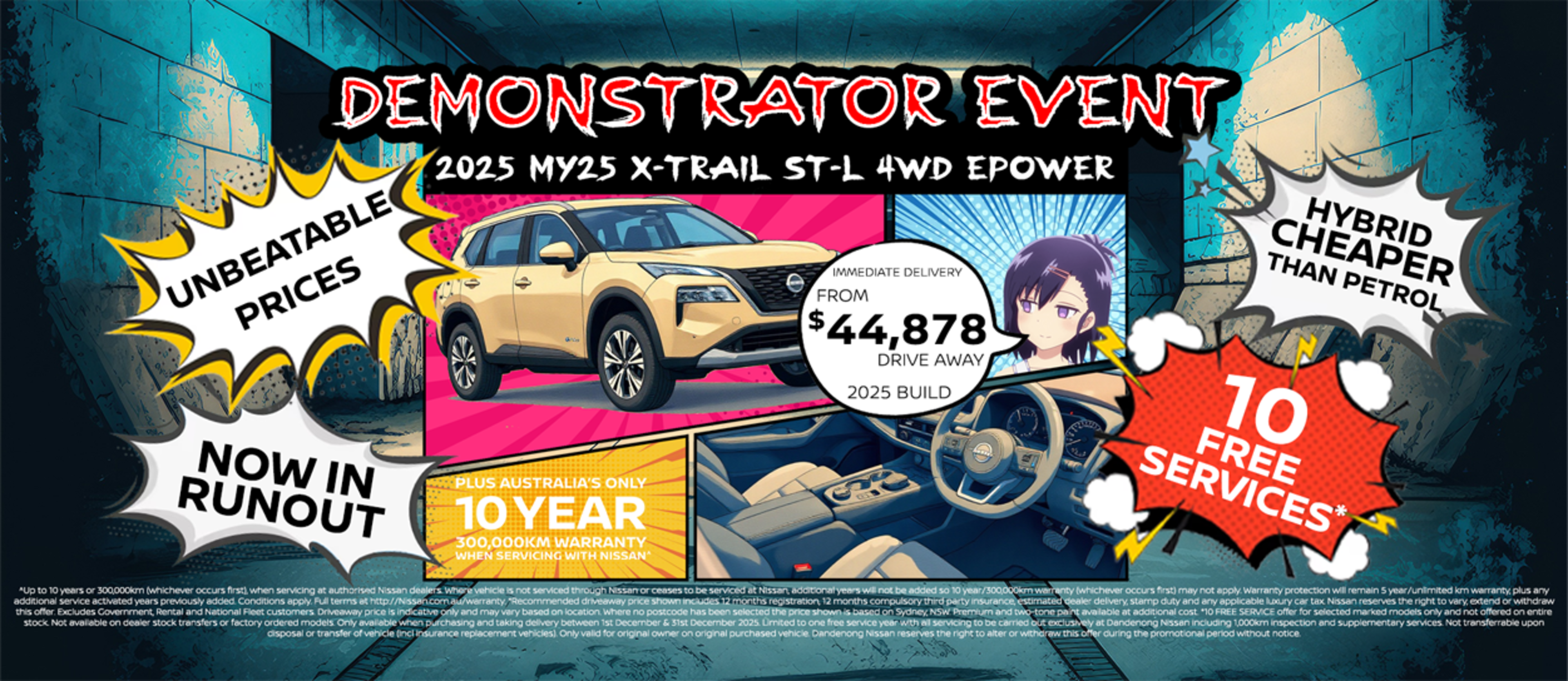 X-TRAIL Demonstrator Event