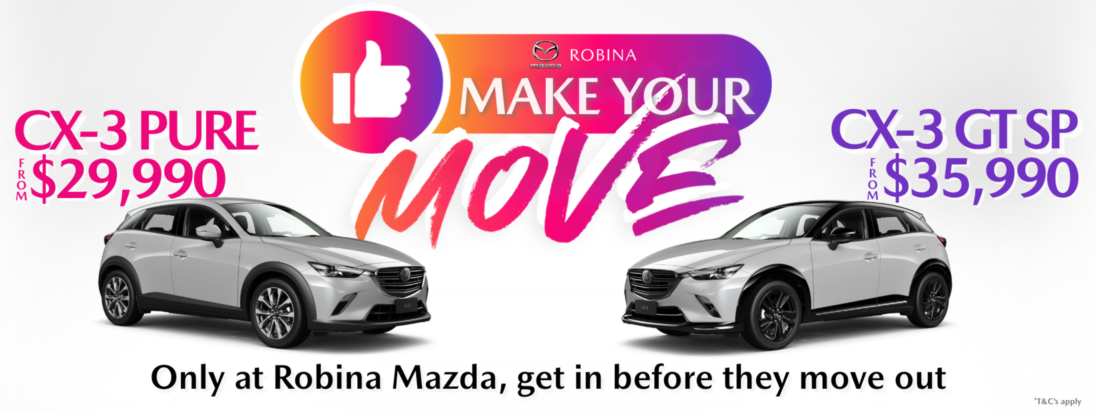 CX-3 Make your Move