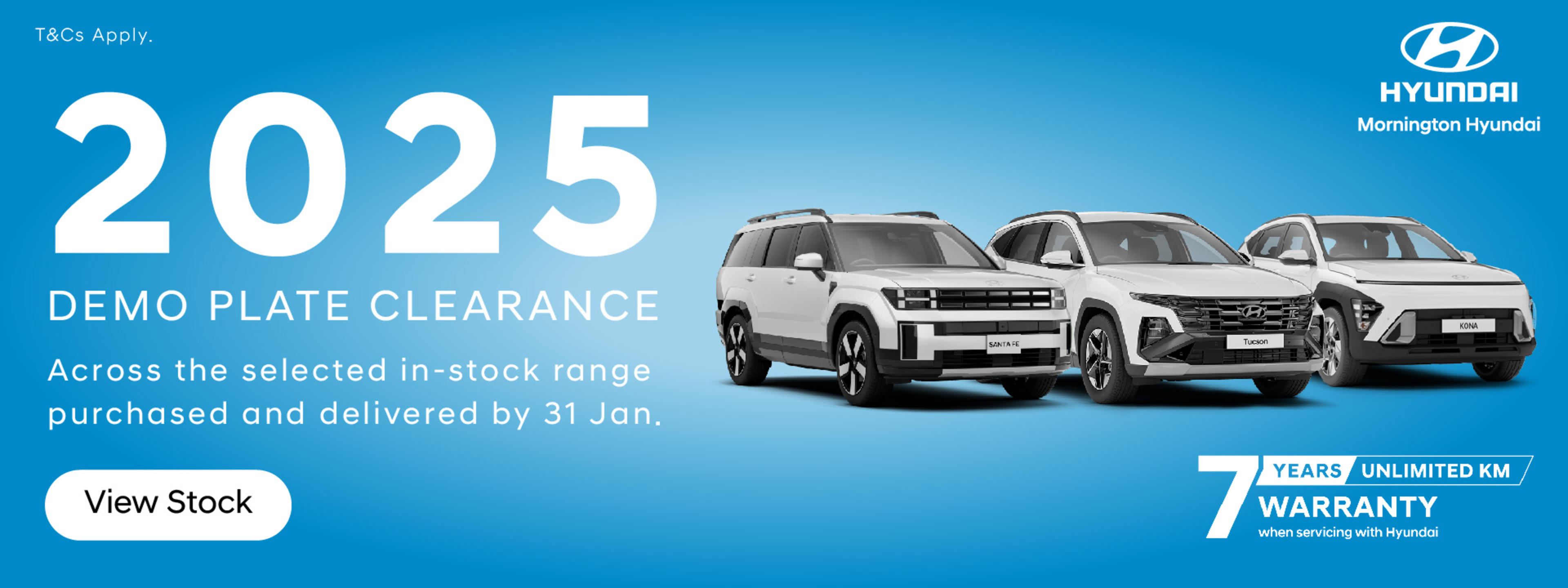 Demo Plate Clearance