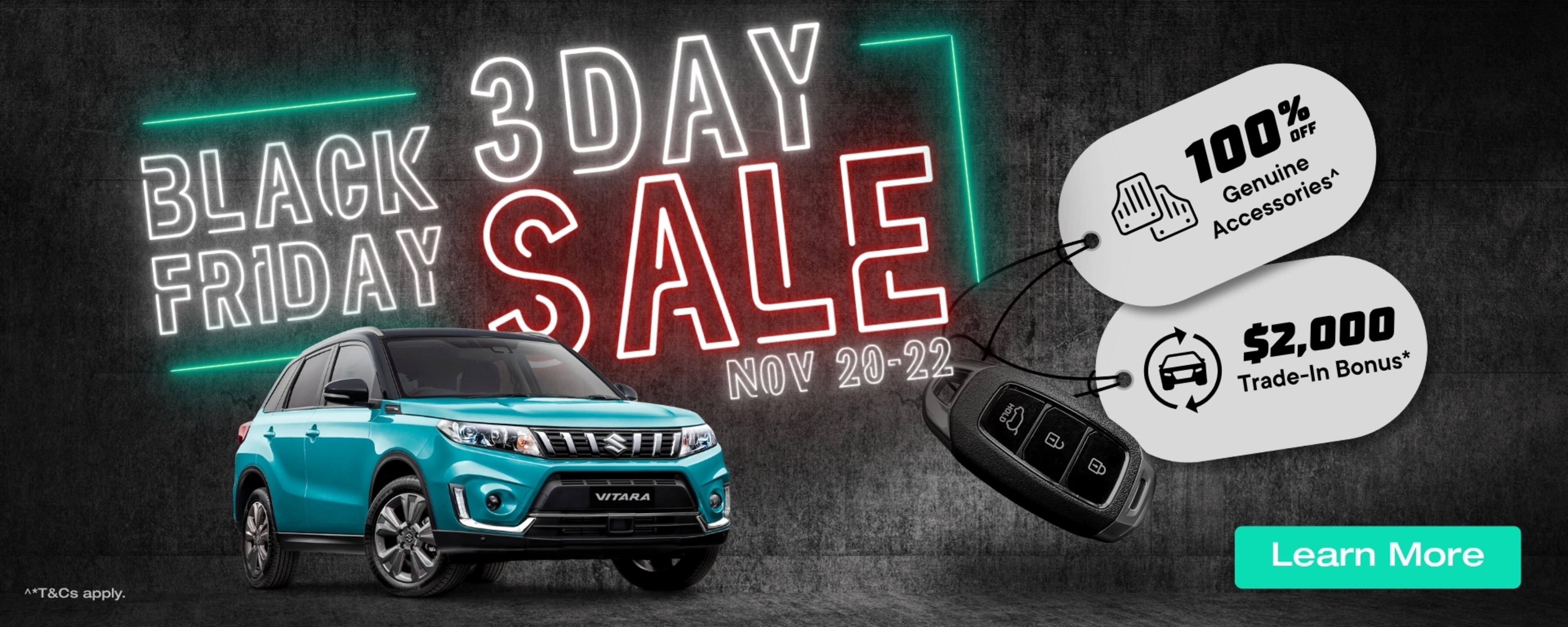 Black Friday 3-Day Sale