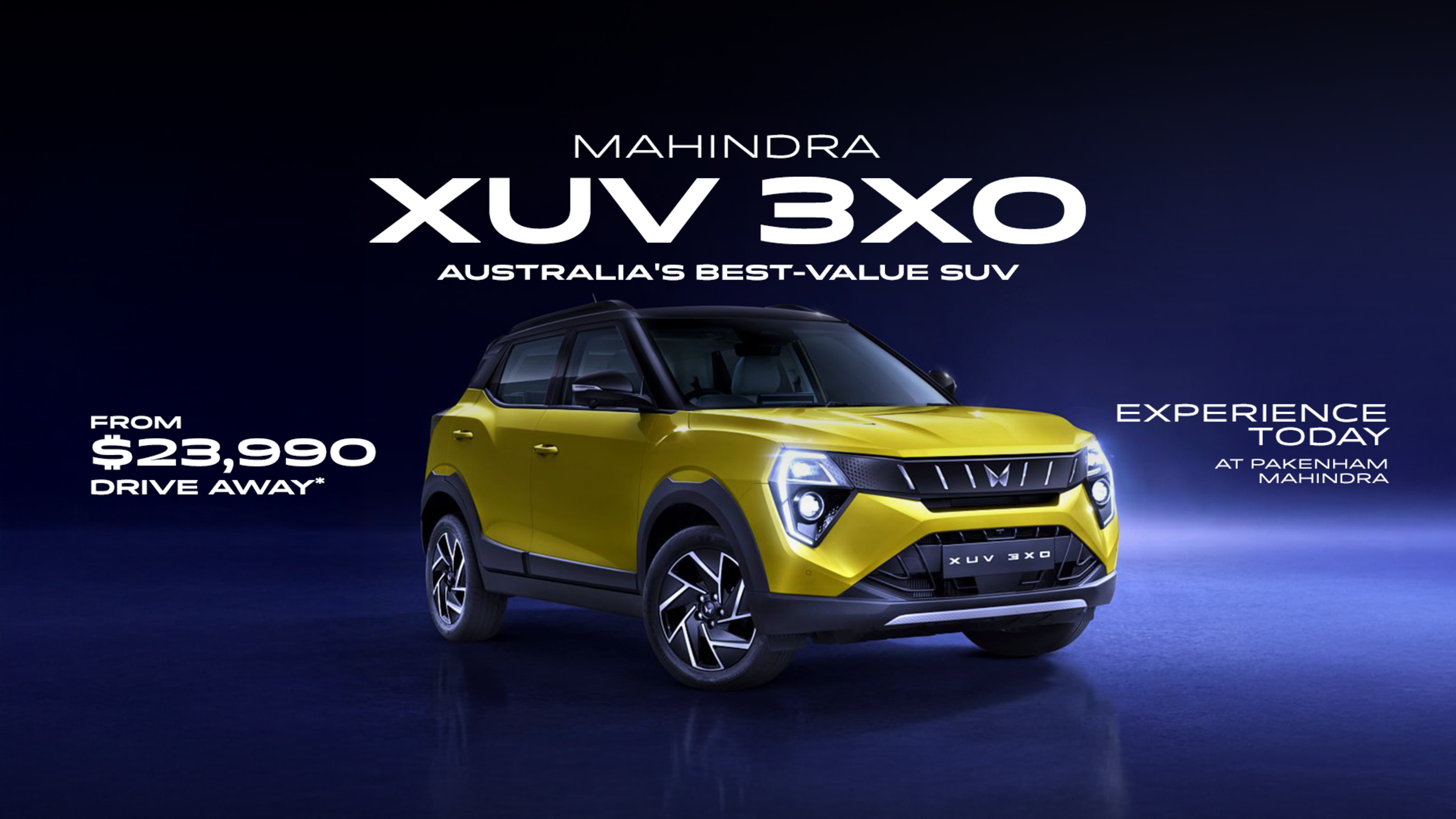 Pakenham (Yellow XUV 3XO)