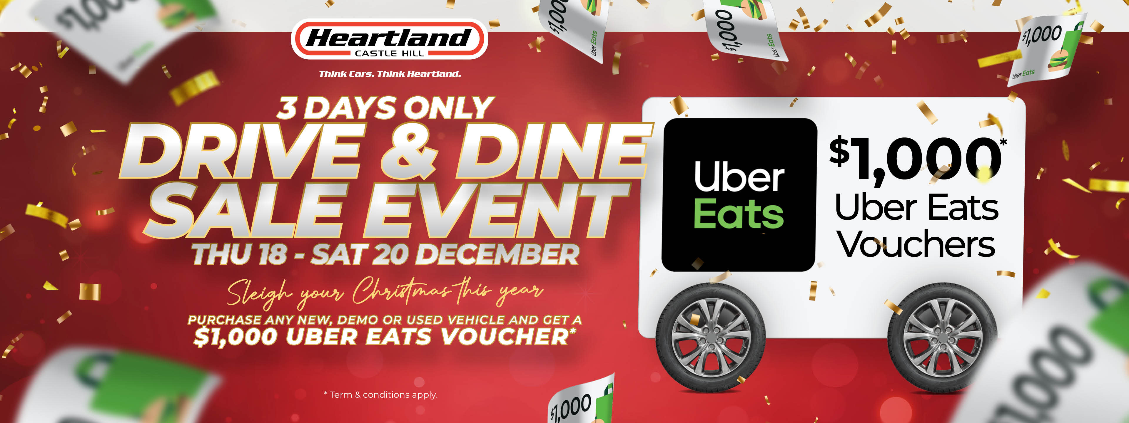 Drive & Dine Sale