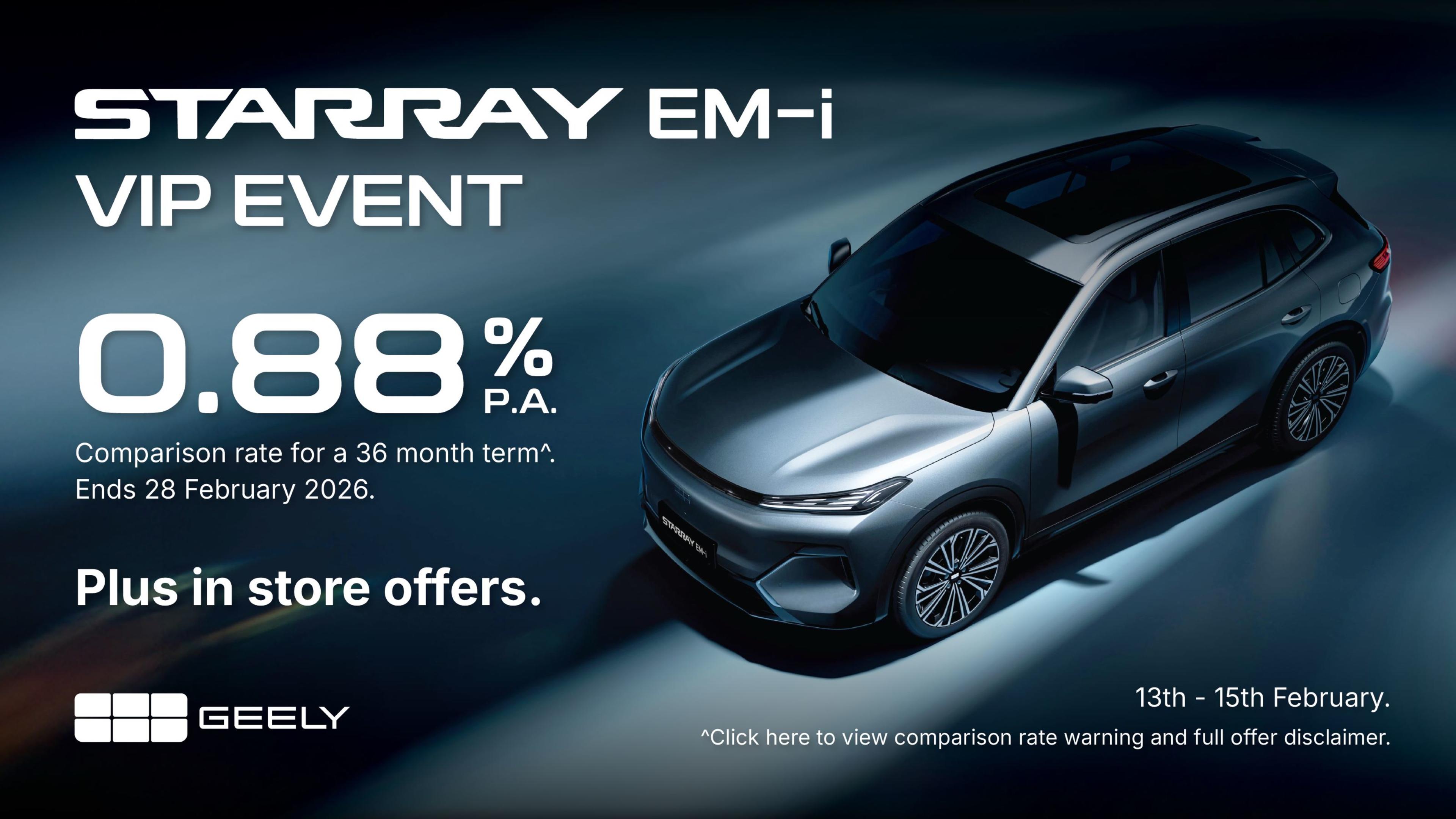 Starray EM-i VIP Event