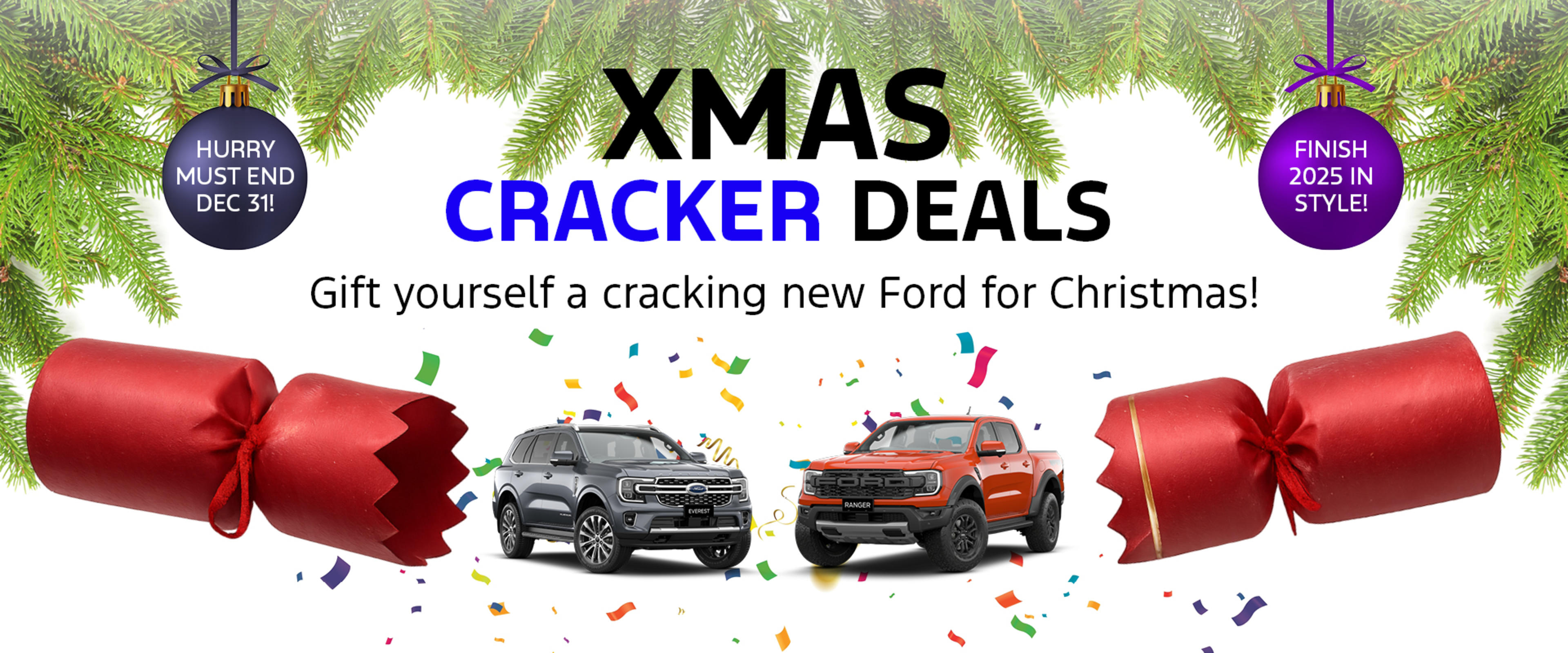 Xmas Cracker Deals Ford