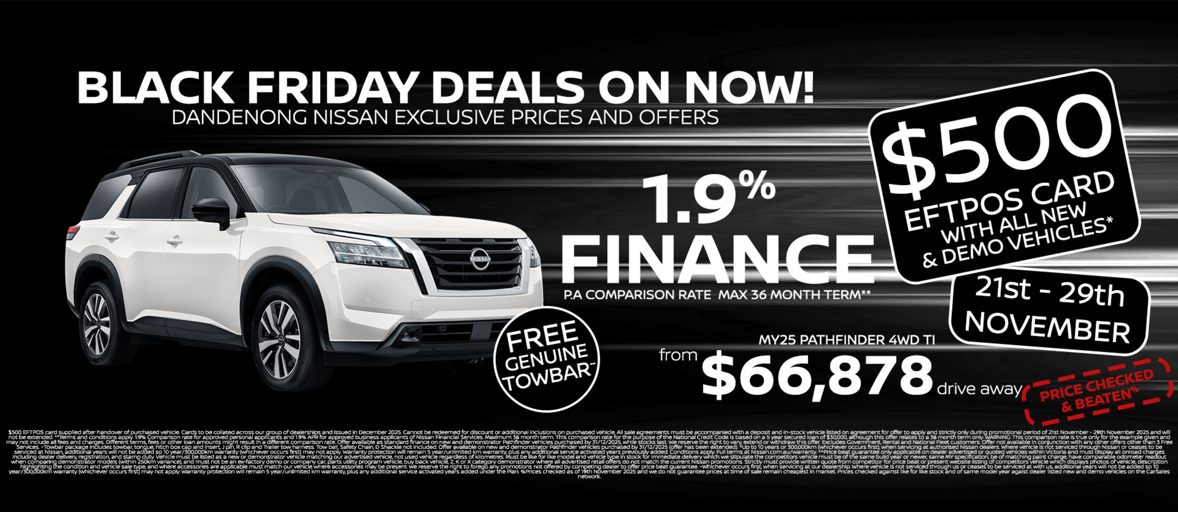 BLACK FRIDAY - PATHFINDER