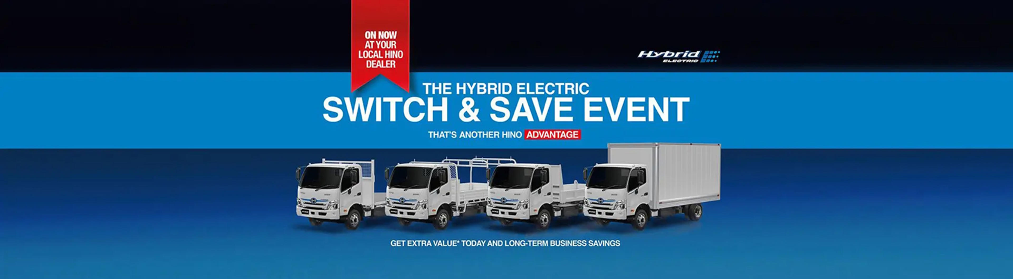 Hino Switch & Save Event