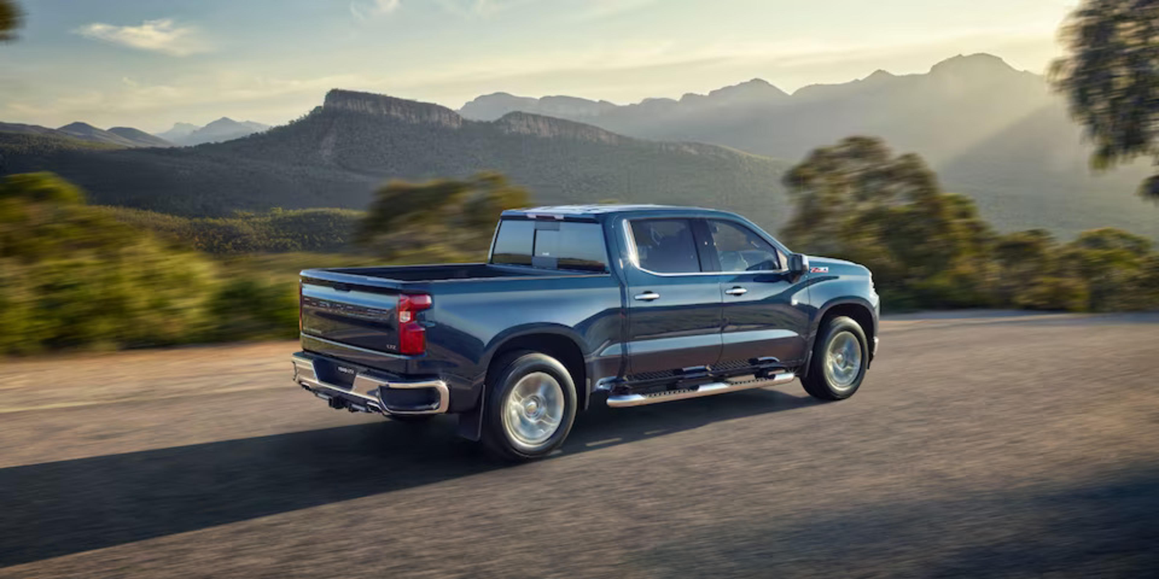 Blue Silverado HD LTZ Premium