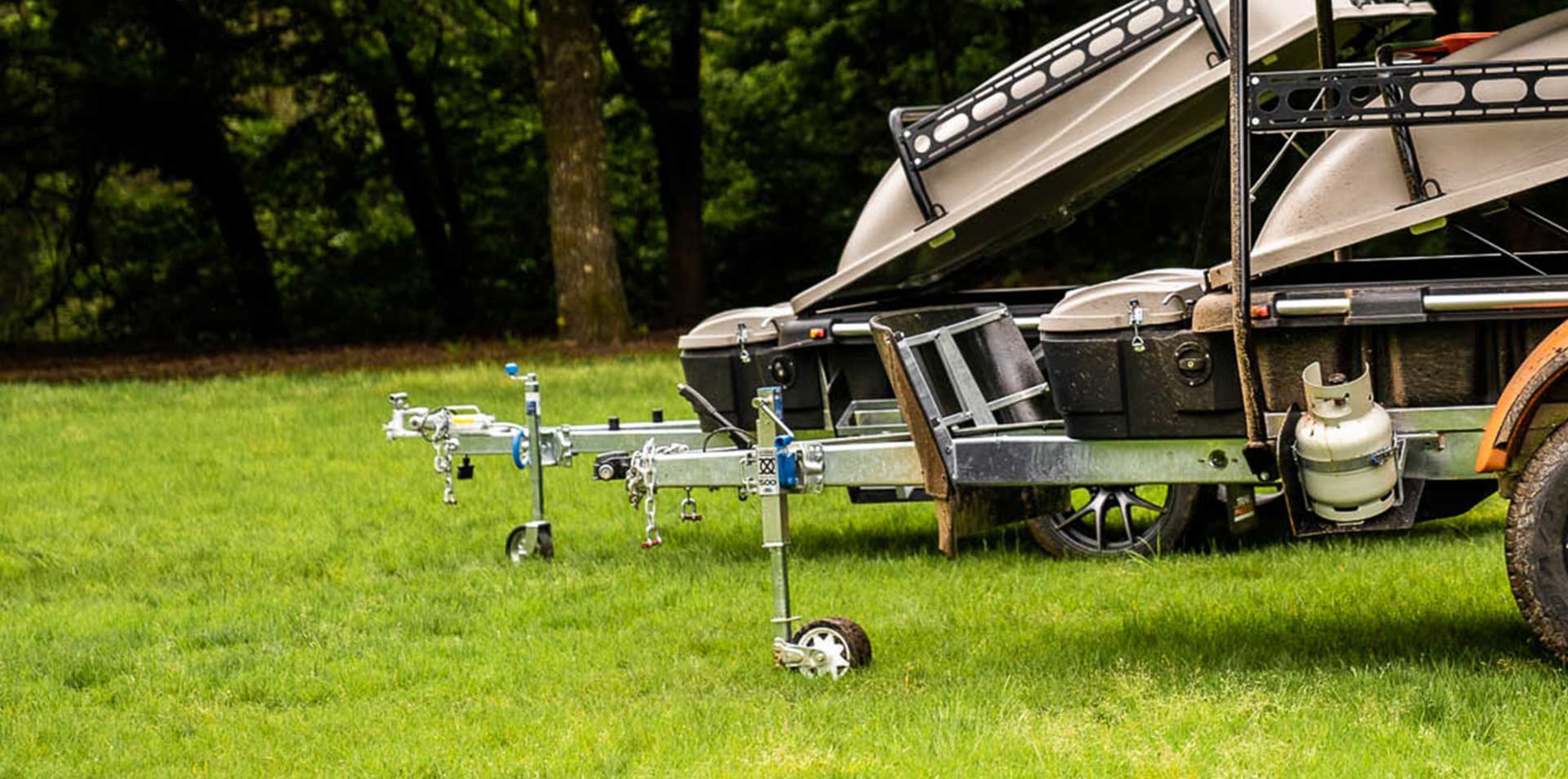 Hitches on Pod trailers Darra 4x4