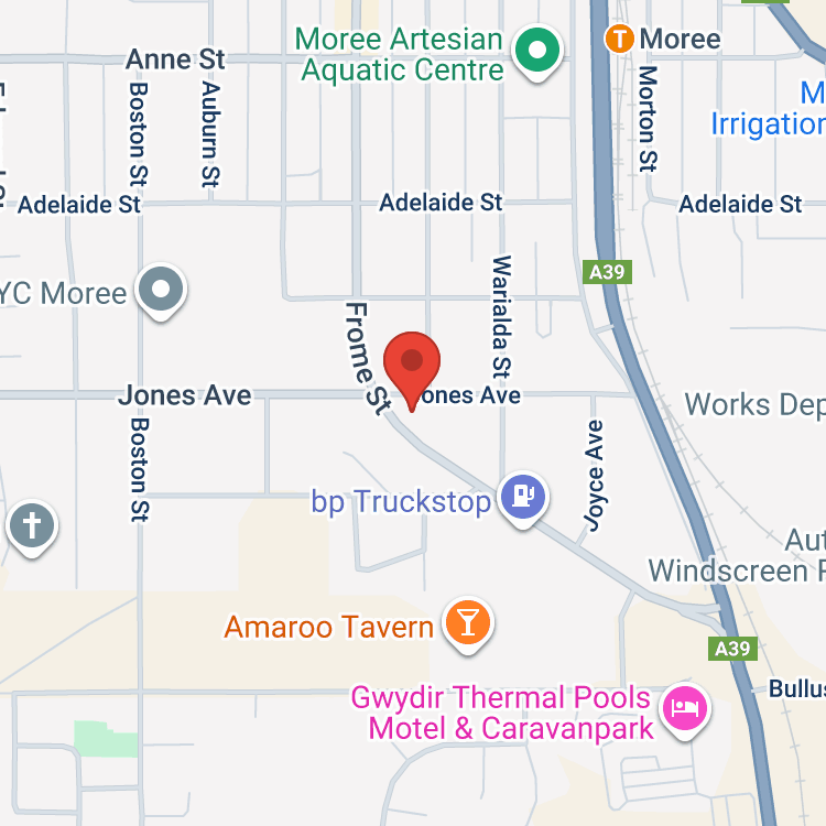 Moore Nissan map