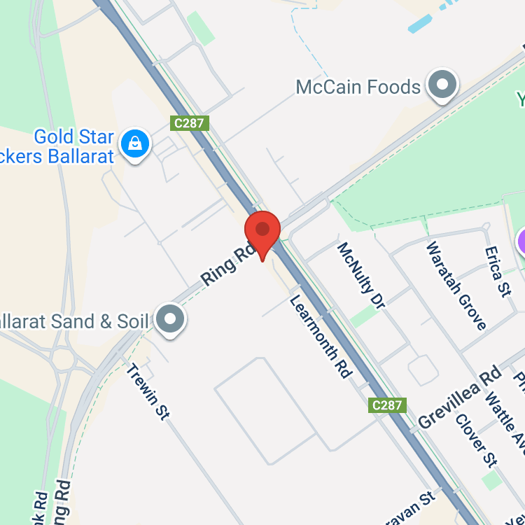 Ballarat City Subaru map