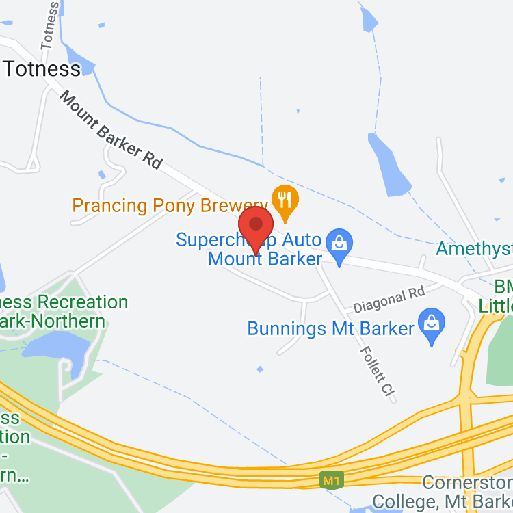 Duttons Holden Mt Barker - Service & Parts map