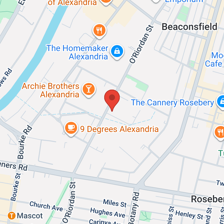 Sydney City Hyundai map