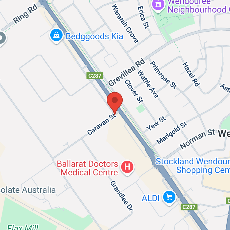 Ballarat City Used Cars map