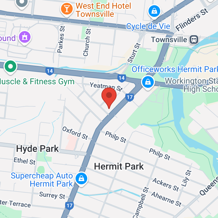 Mercedes-Benz Townsville - Service map